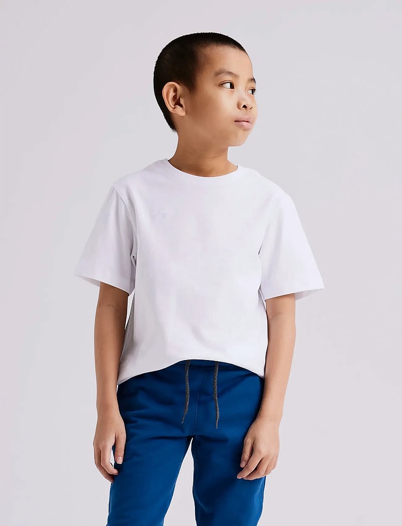 name it - NKMGREG SS NREG TOP NOOS - kortärmade t-shirts - bright white - 3
