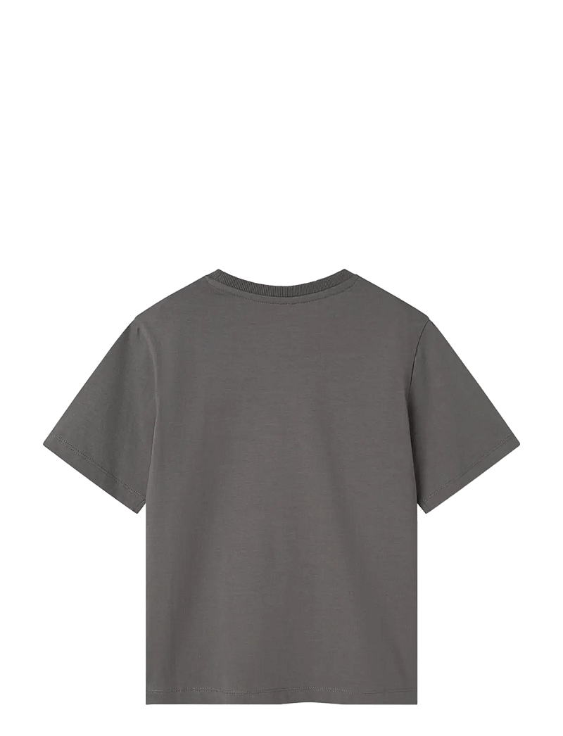 name it - NKMGREG SS NREG TOP NOOS - kortærmede t-shirts - lava smoke - 1