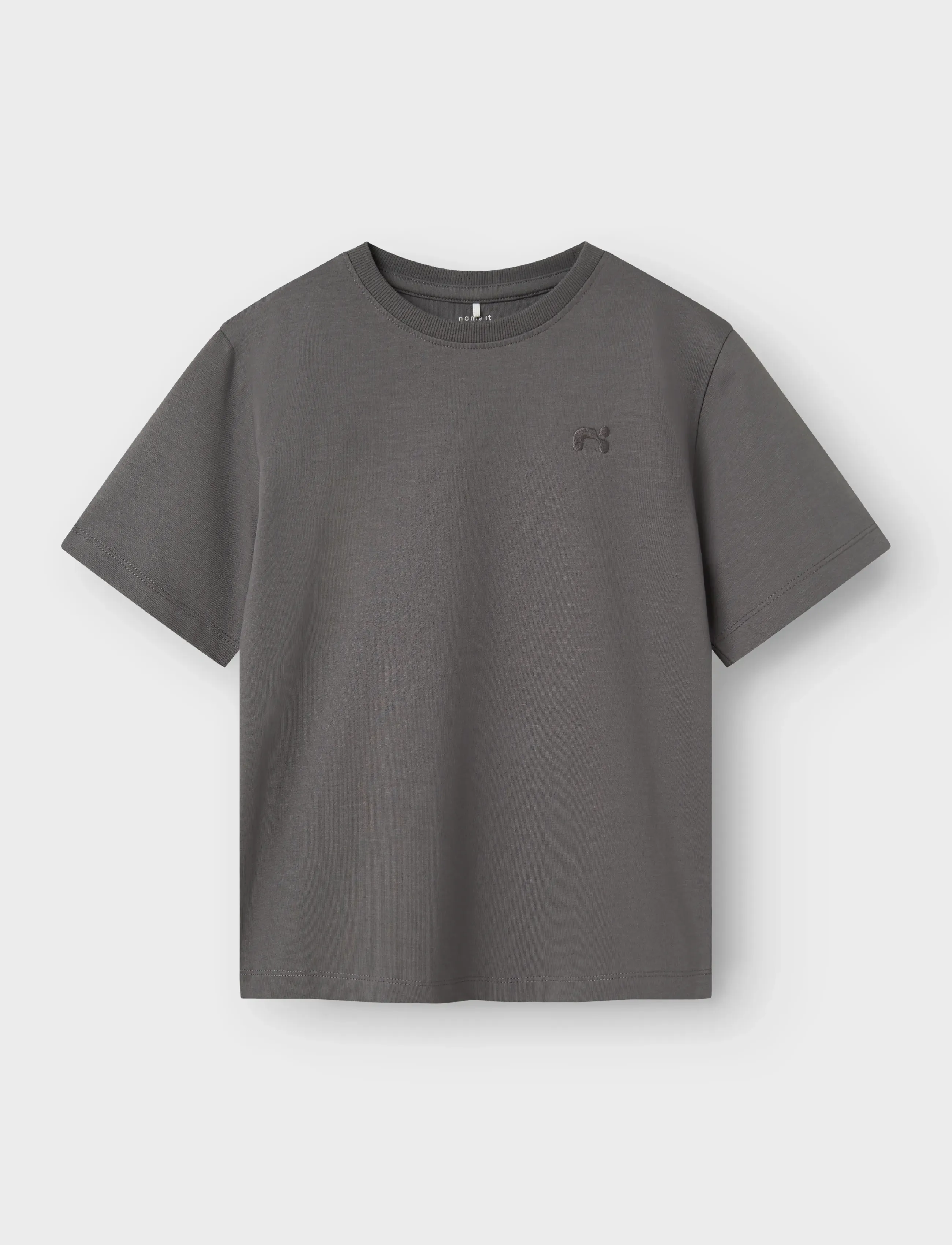 name it - NKMGREG SS NREG TOP NOOS - t-shirts - lava smoke - 2