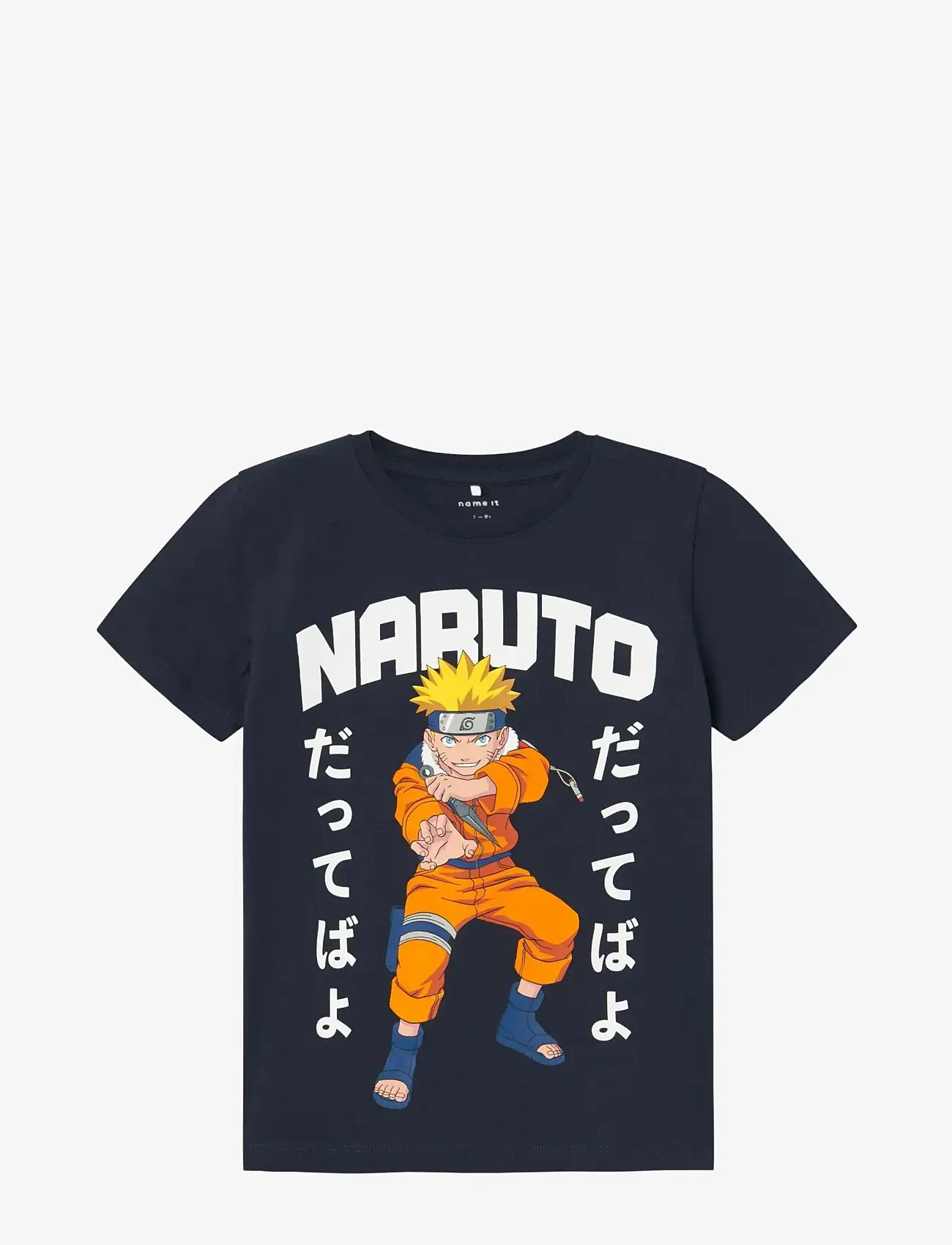 name it - NKMMACAR NARUTO SS TOP NOOS SKY - short-sleeved t-shirts - dark sapphire - 0