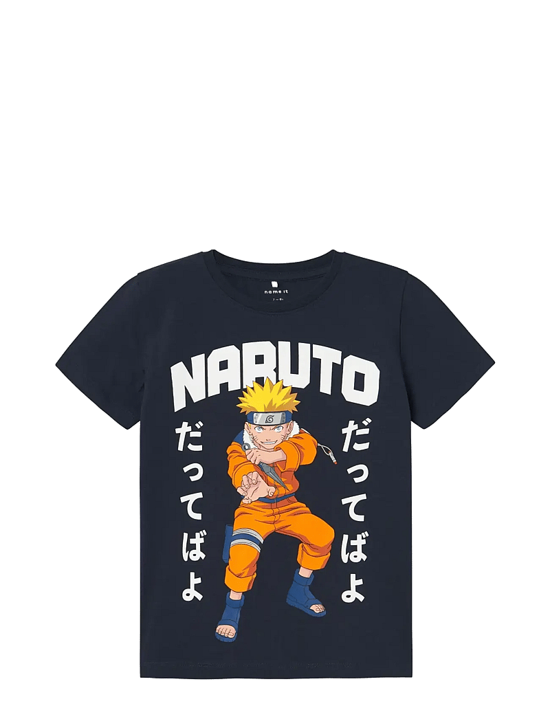 name it - NKMMACAR NARUTO SS TOP NOOS SKY - short-sleeved t-shirts - dark sapphire - 0