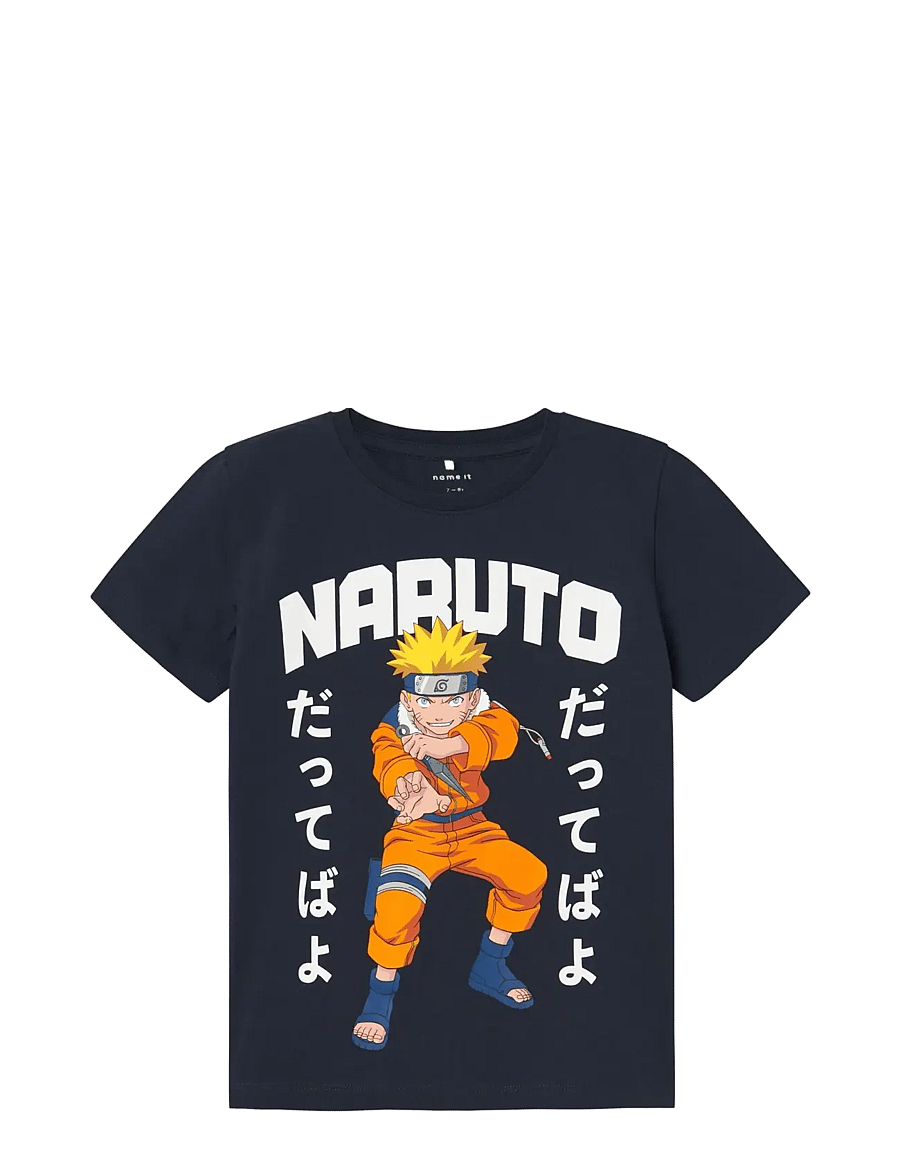 name it - NKMMACAR NARUTO SS TOP NOOS SKY - lühikeste varrukatega t-särgid - dark sapphire - 0