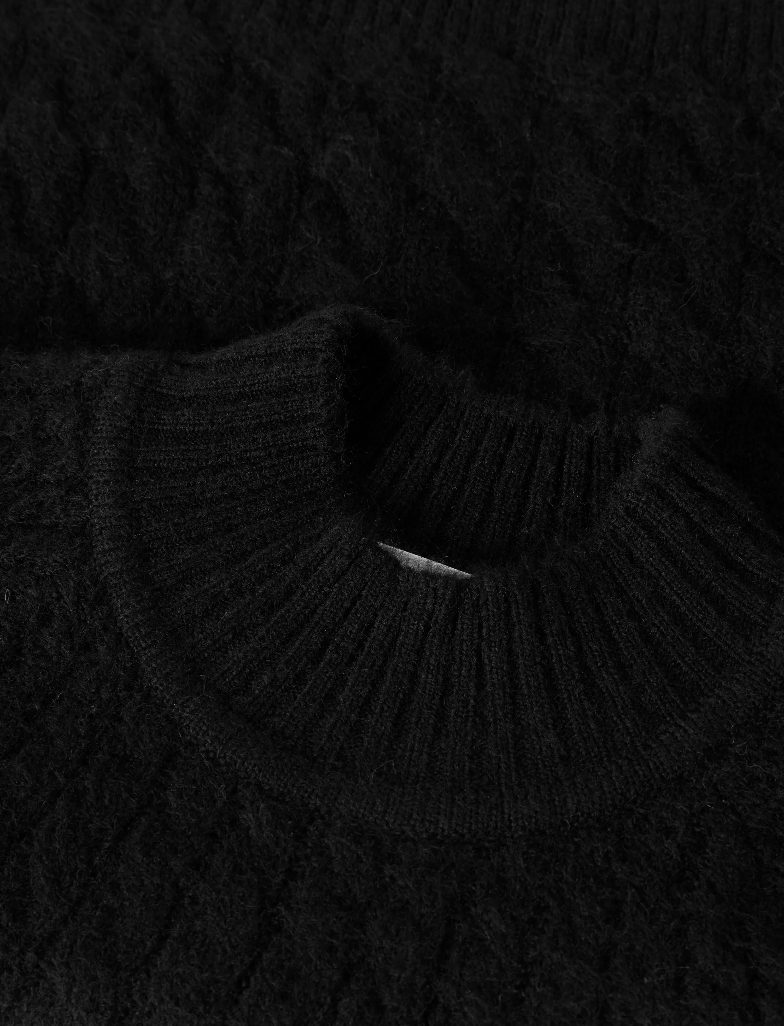 name it - NKFNADALIE LS KNIT - sügisesed riided - black - 2