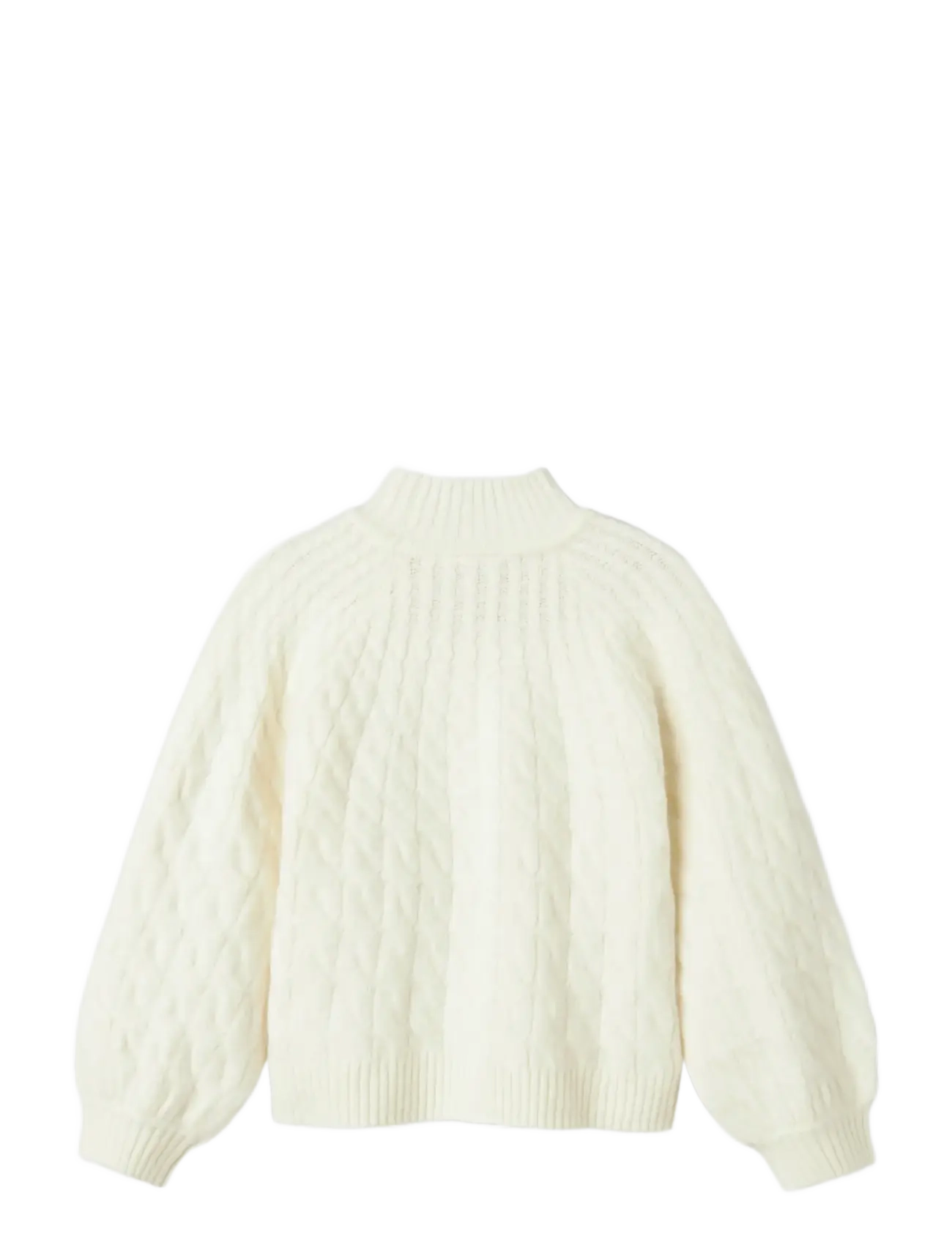 name it - NKFNADALIE LS KNIT - pullover - cloud dancer - 1
