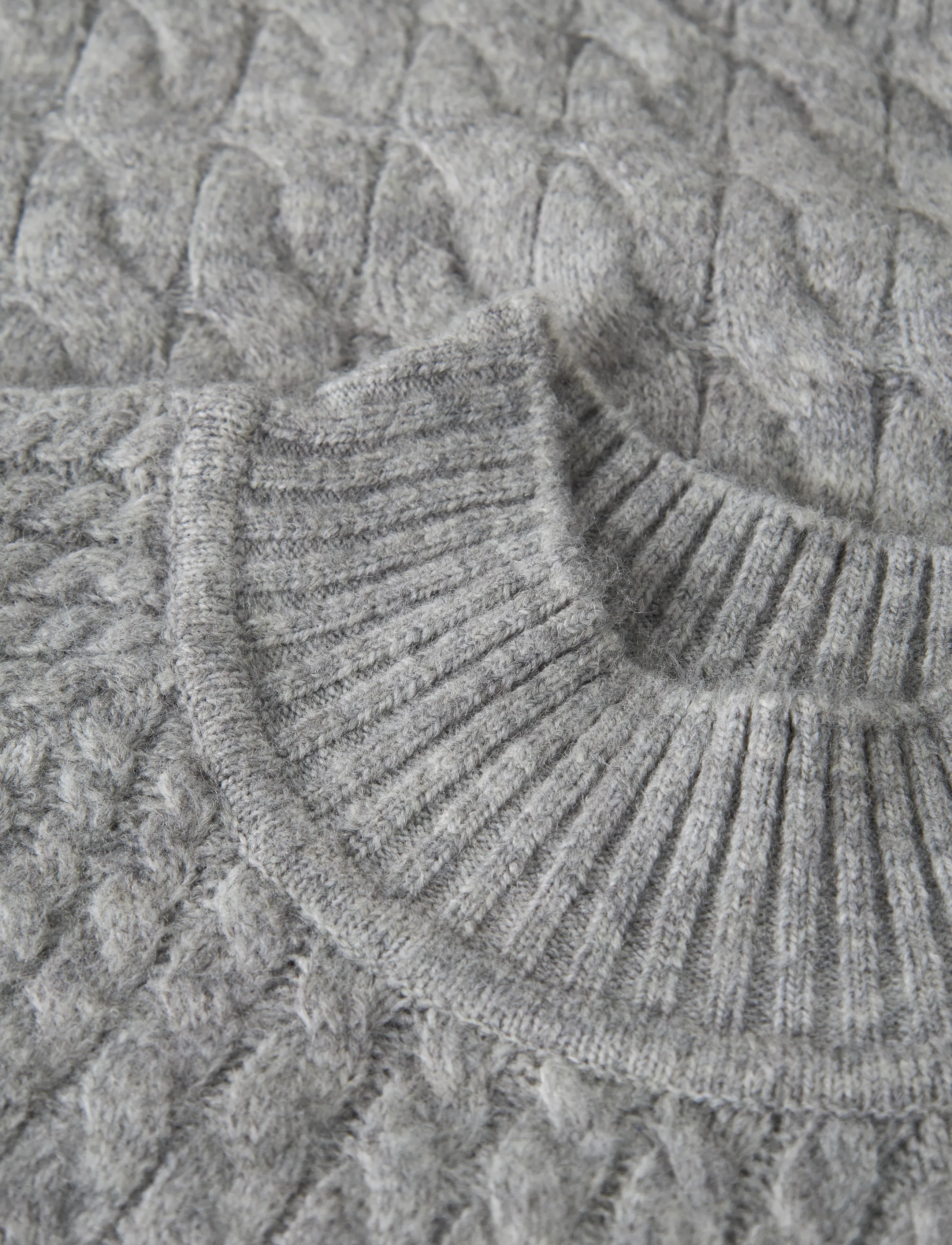 name it - NKFNADALIE LS KNIT - sügisesed riided - grey melange - 2