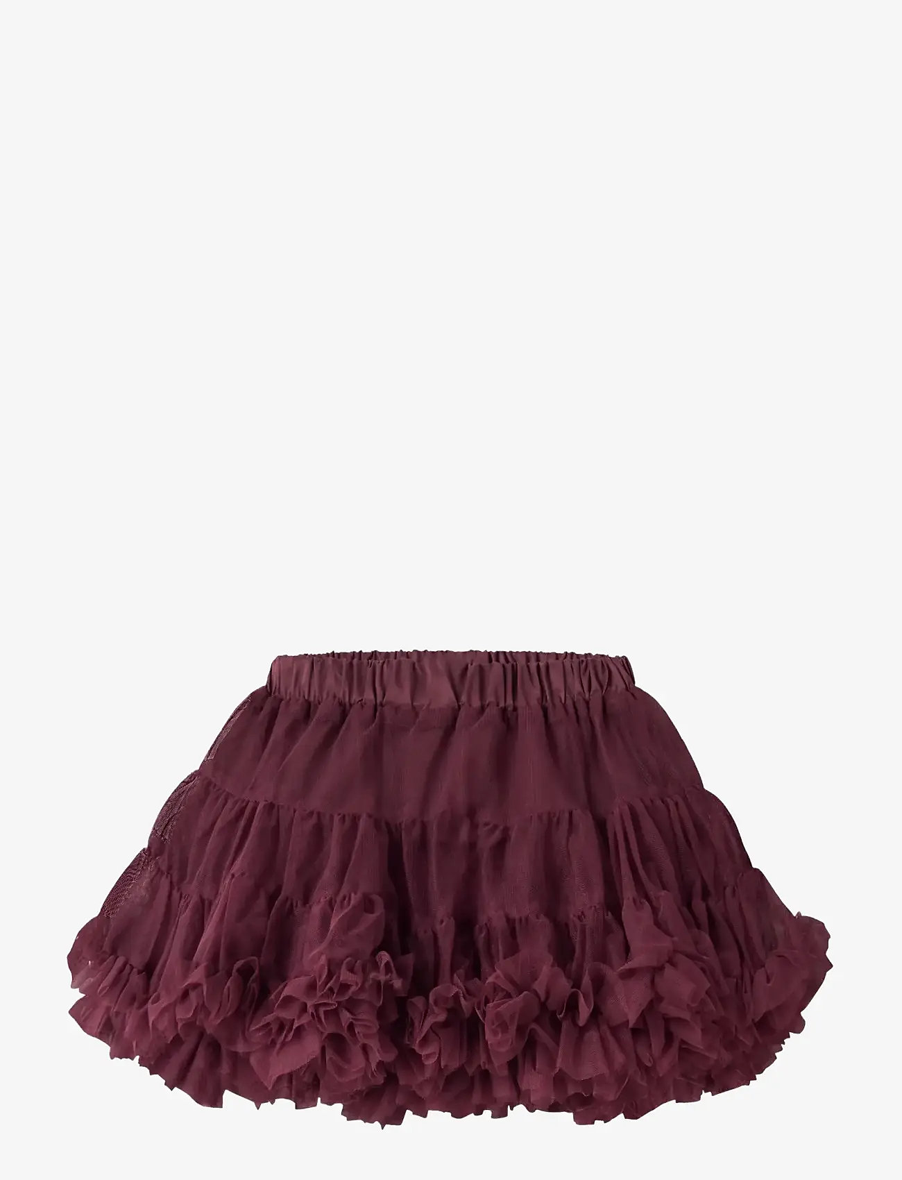 name it - NMFRITUL TULLE SKIRT - tüll-rock - burgundy - 0