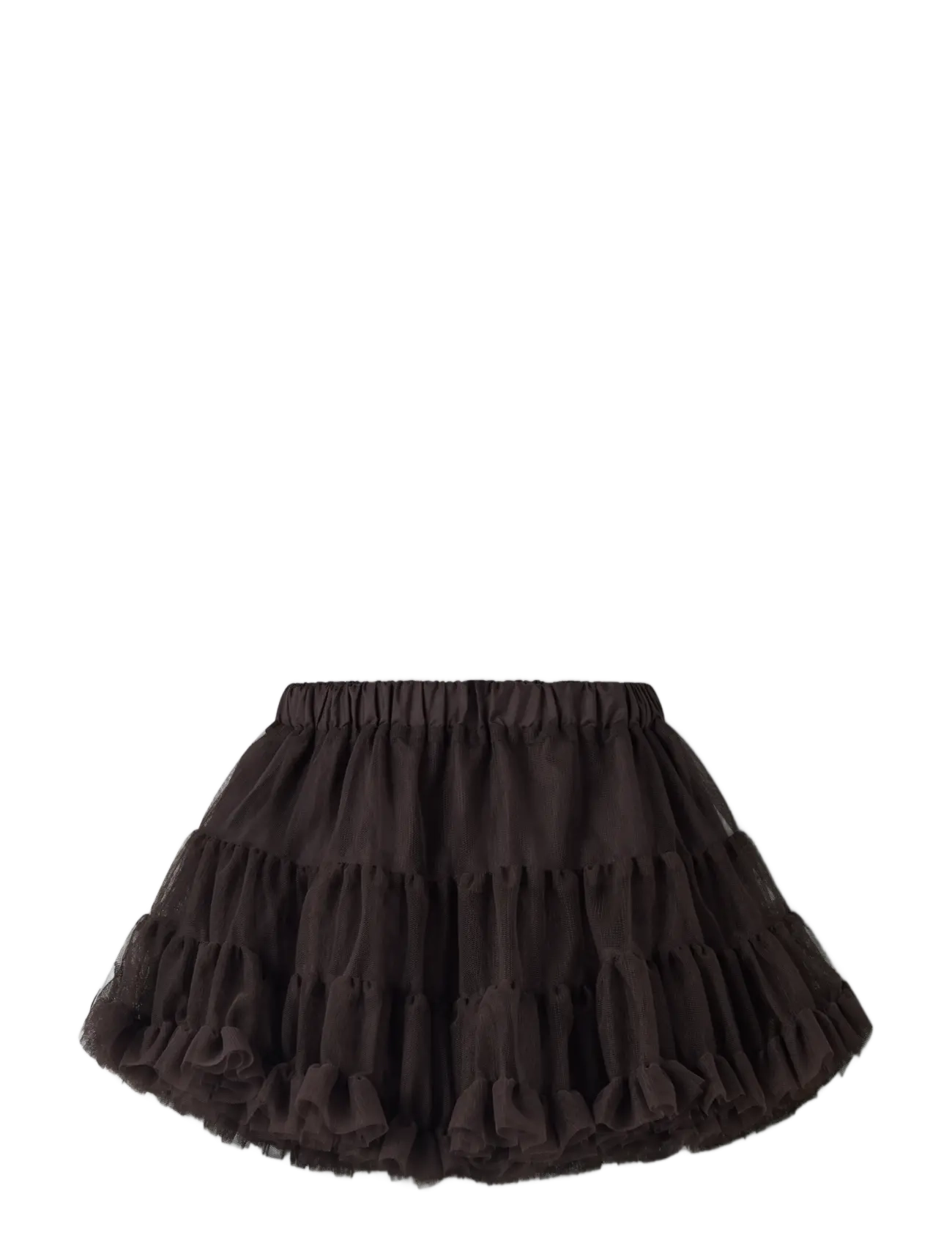 name it - NMFRITUL TULLE SKIRT - tyllkjolar - chocolate plum - 1
