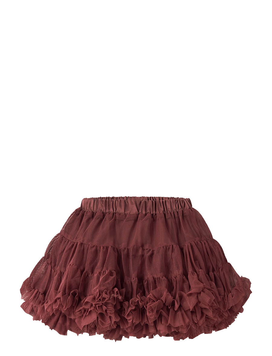name it - NMFRITUL TULLE SKIRT - tüll-rock - wild ginger - 0