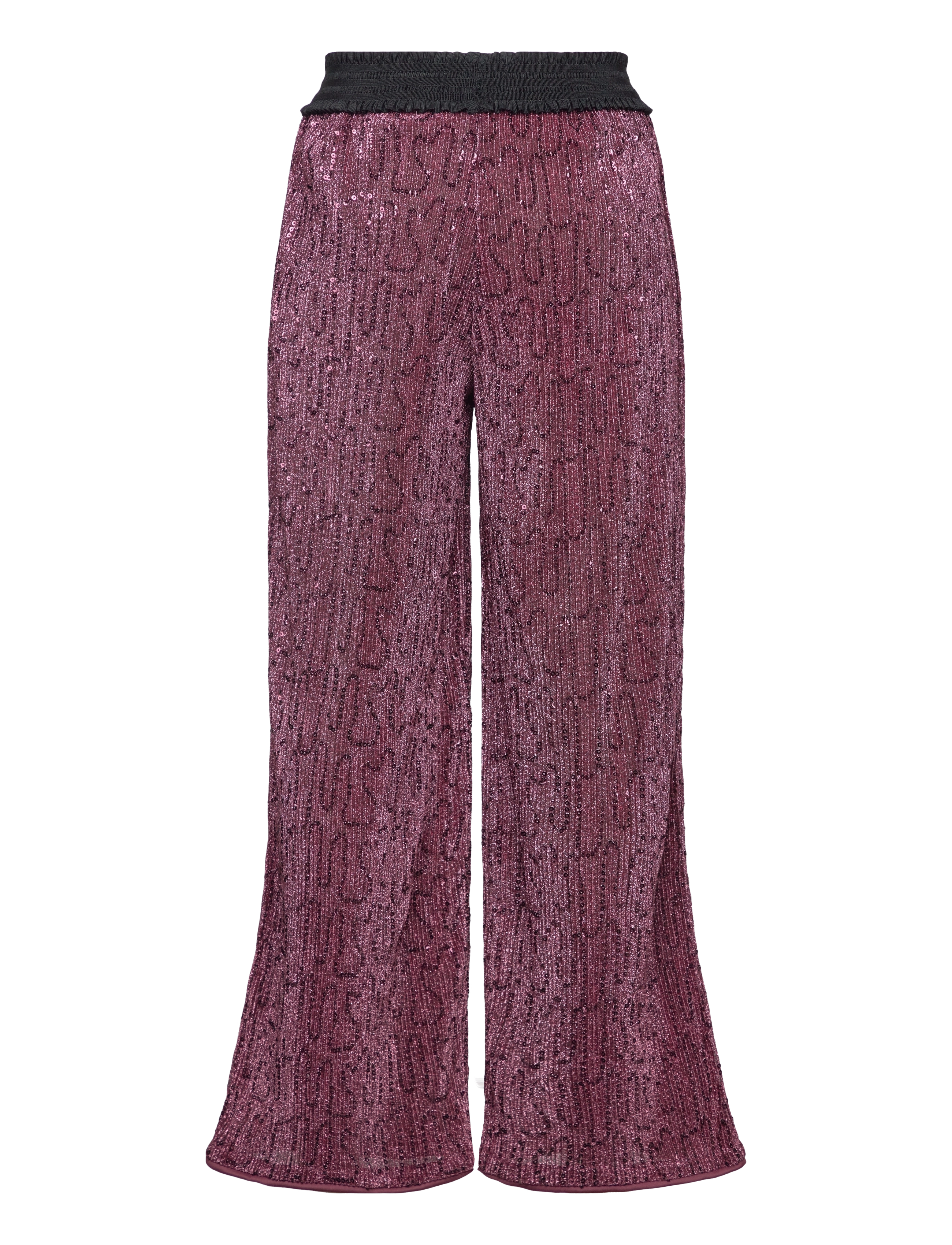 name it - NKFRUNIC SEQUIN WIDE PANT - madalaimad hinnad - fandango pink - 1