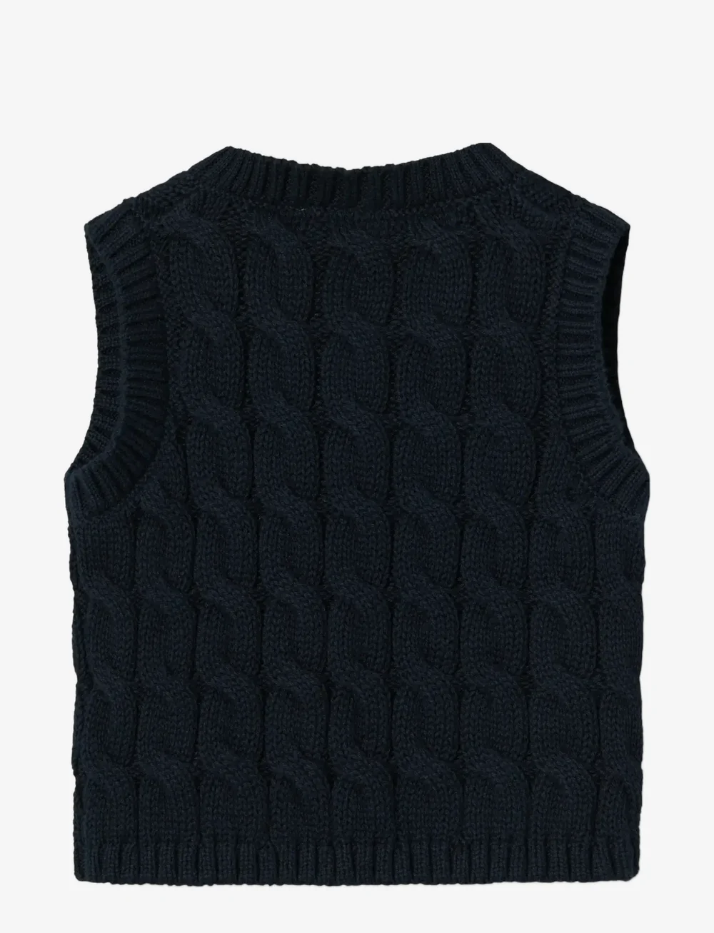 name it - NBMREMON KNIT SLIPOVER - veste - dark sapphire - 2
