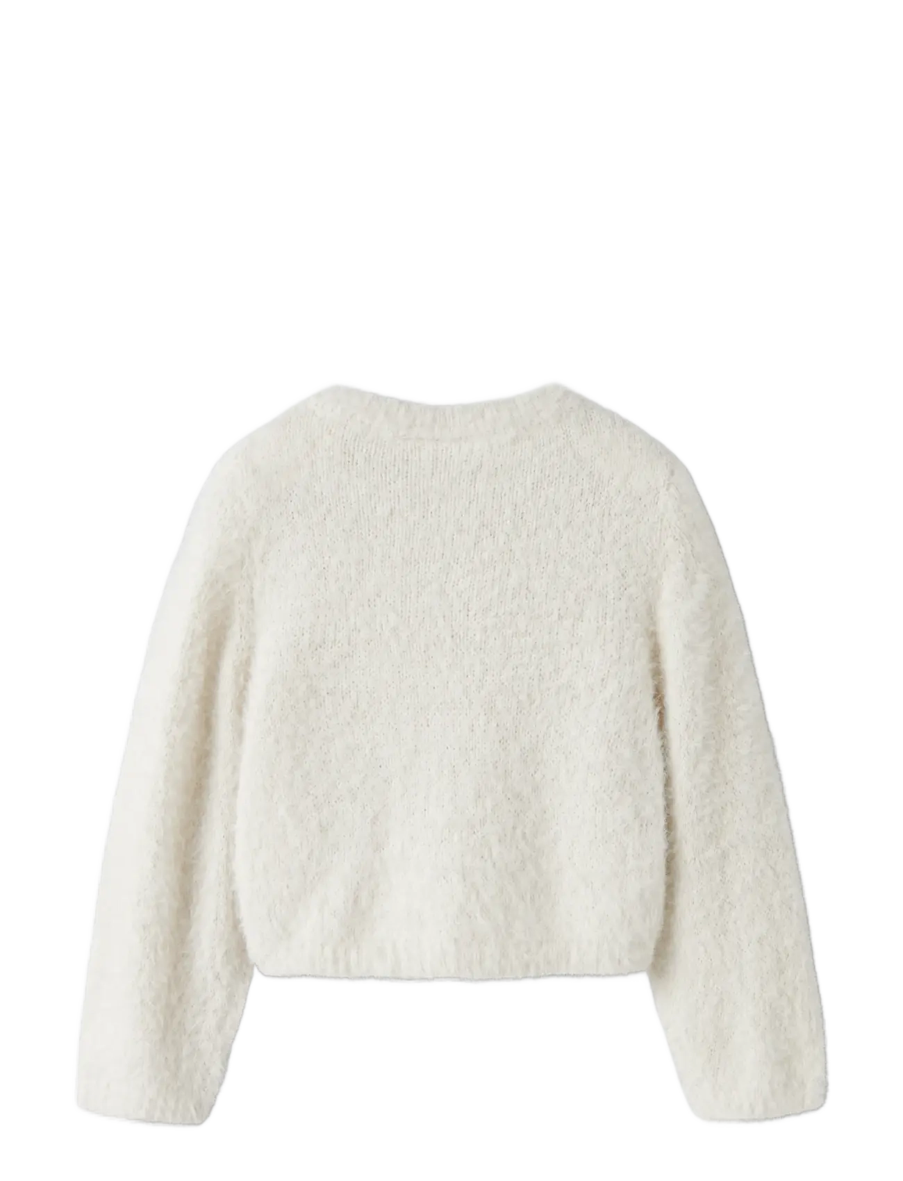name it - NMFREVERA LS KNIT SHORT CARD - leichte jacken - birch - 1