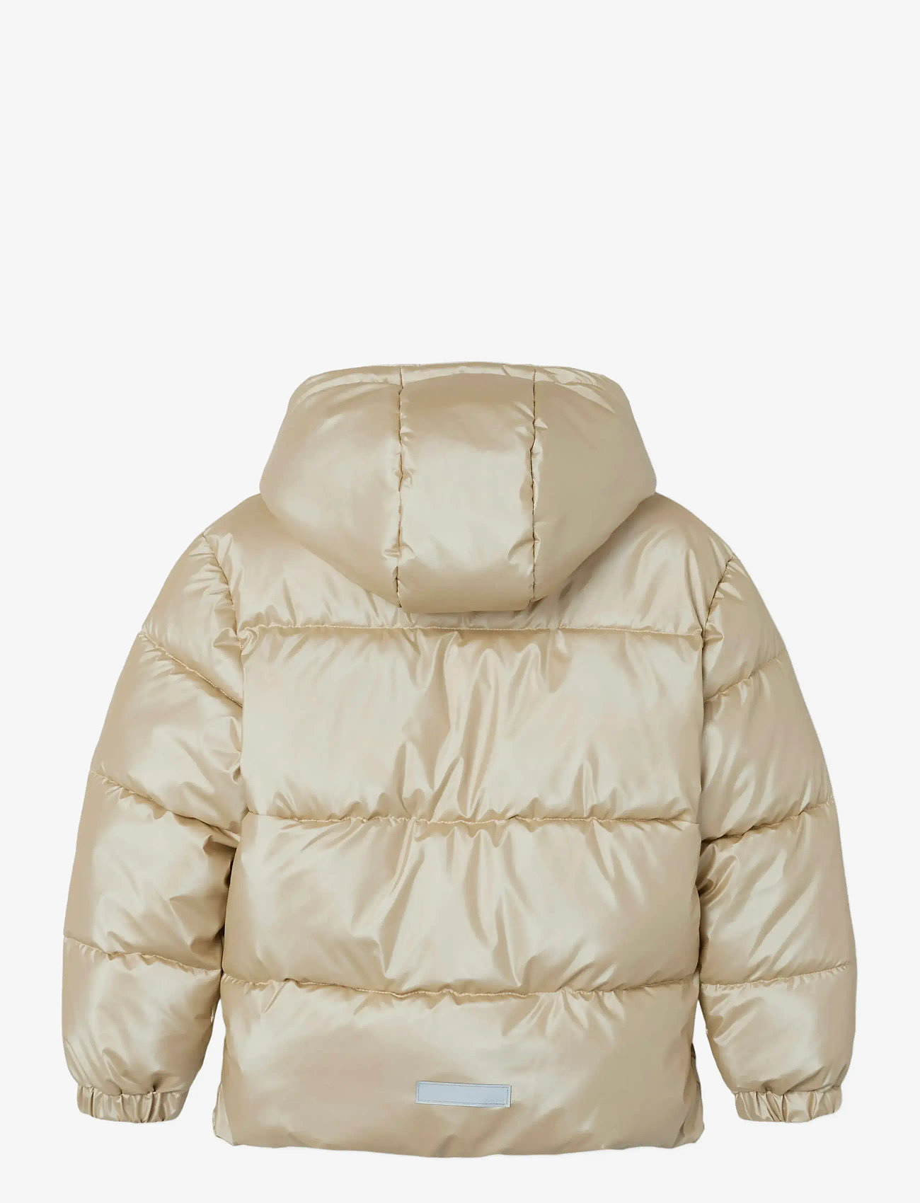 name it - NKFMAGGY PUFFER JACKET SHINY - frosted almond - 1