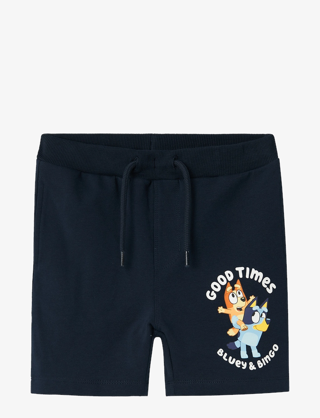 name it - NMMAKLEY BLUEY LONG SWE SHORTS UNB SKY - dark sapphire - 1