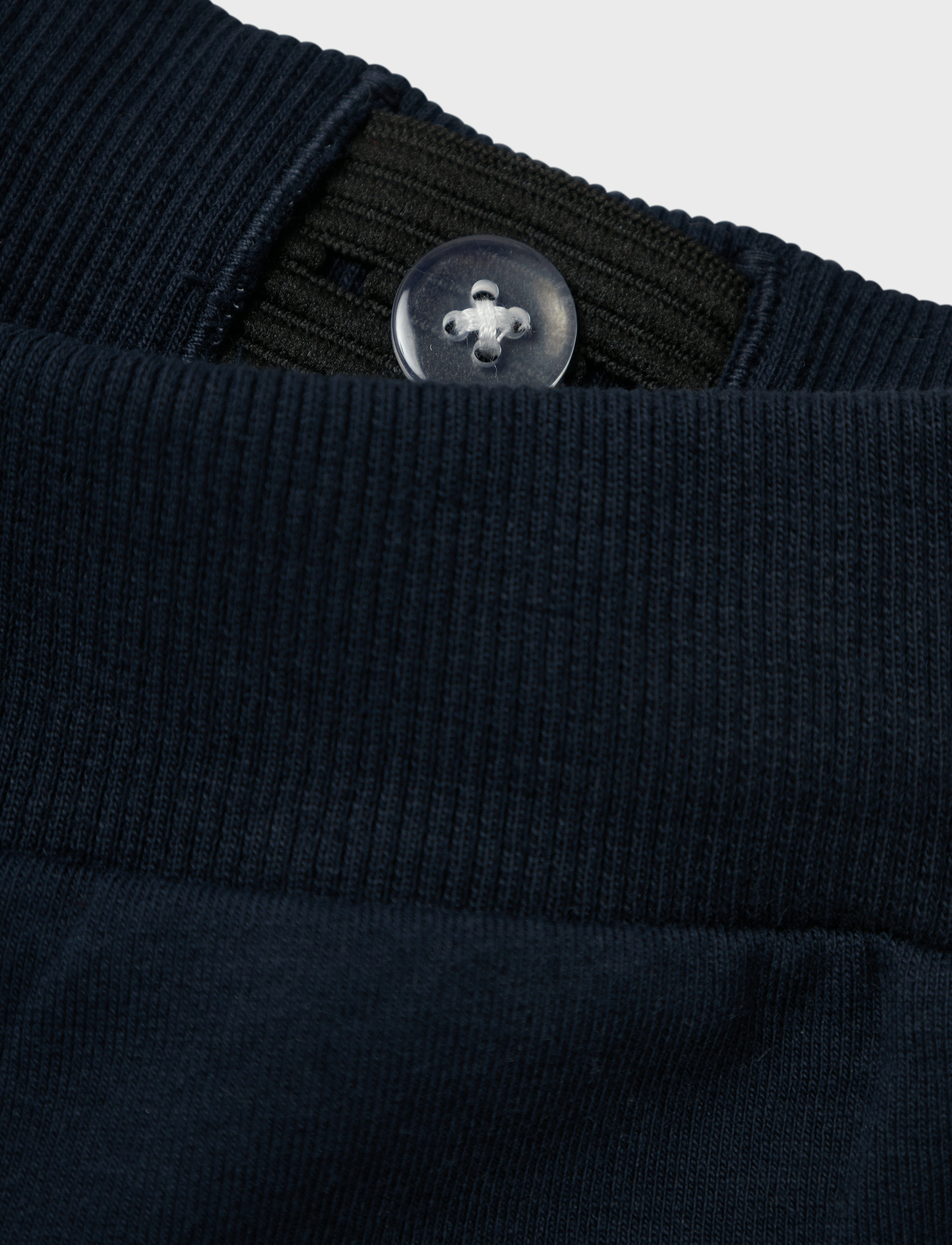 name it - NMMAKLEY BLUEY LONG SWE SHORTS UNB SKY - dark sapphire - 3