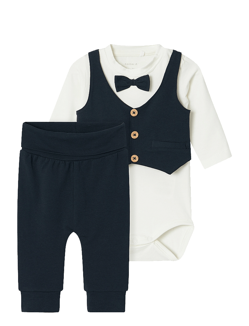 name it - NBMADAM LS BODY SET NOOS - sets mit body - dark sapphire - 1