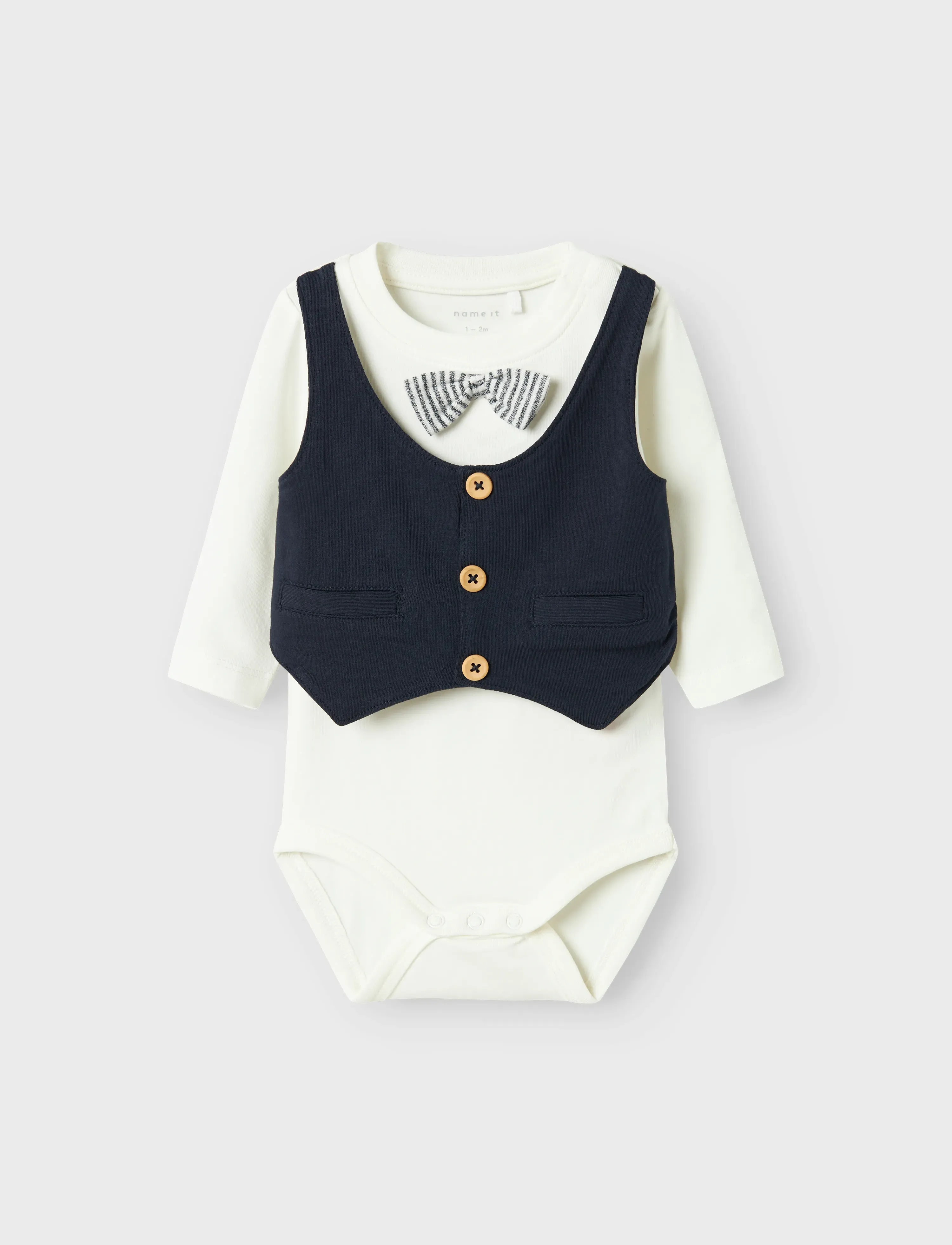 name it - NBMADAM LS BODY SET NOOS - bodiga komplektid - dark sapphire - 2