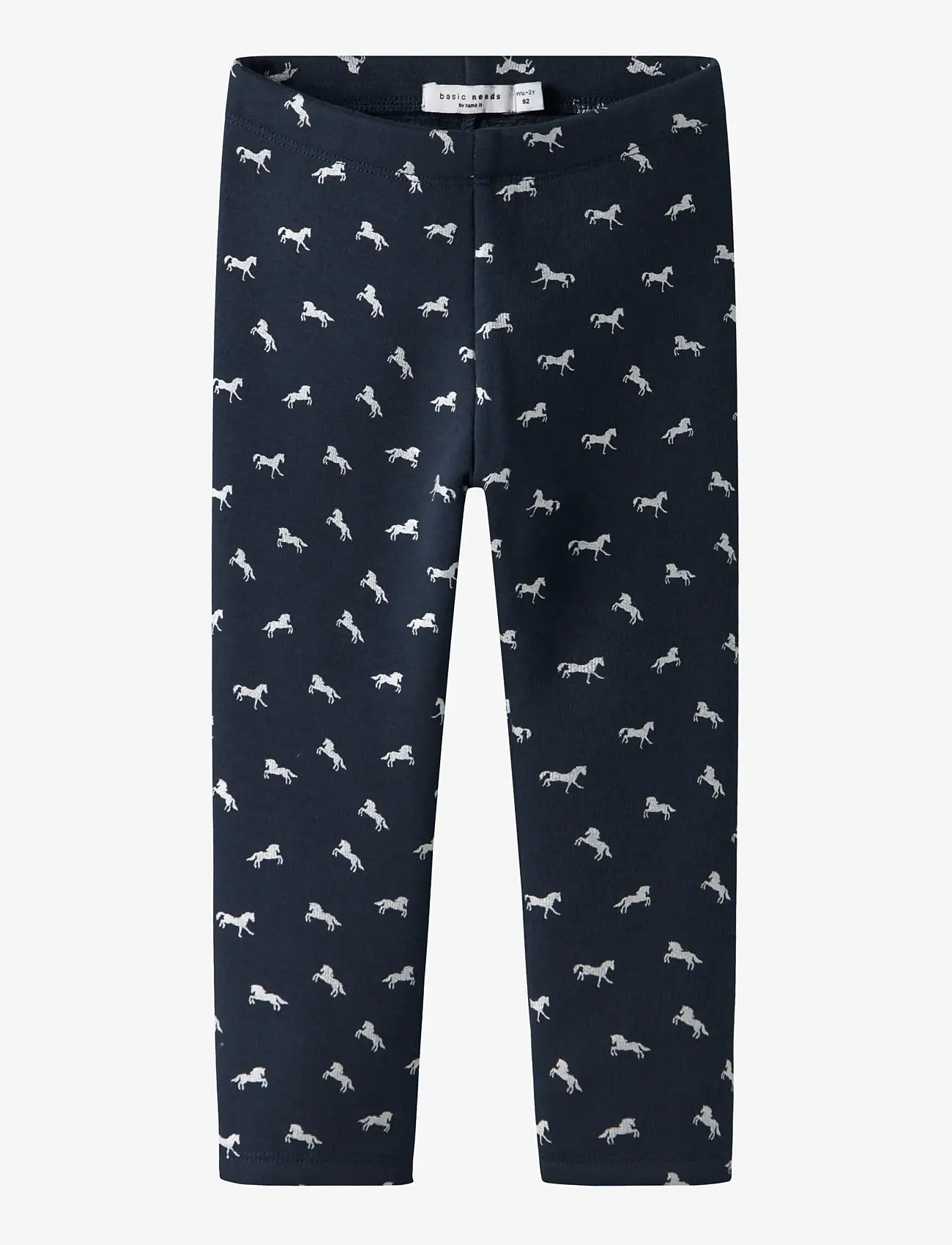 name it - NMFTAVINA SWEAT FLEECE LEGGING BRU NOOS - leggings - dark sapphire - 0