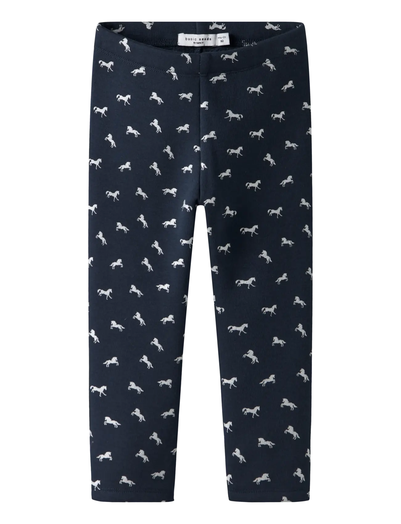 name it NMFTAVINA SWEAT FLEECE LEGGING BRU NOOS - Börn 44-92 - DARK SAPPHIRE / navy