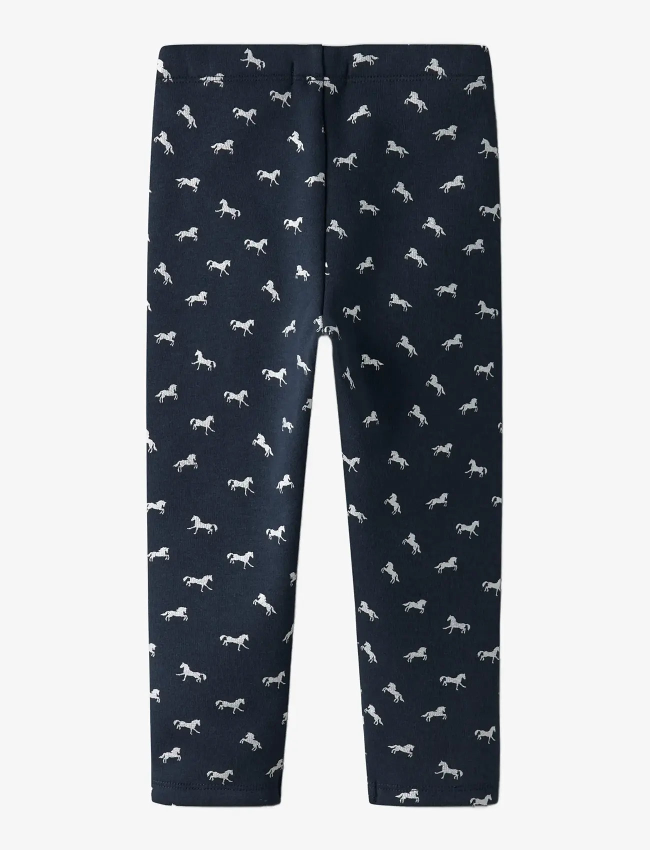 name it - NMFTAVINA SWEAT FLEECE LEGGING BRU NOOS - leggings - dark sapphire - 1