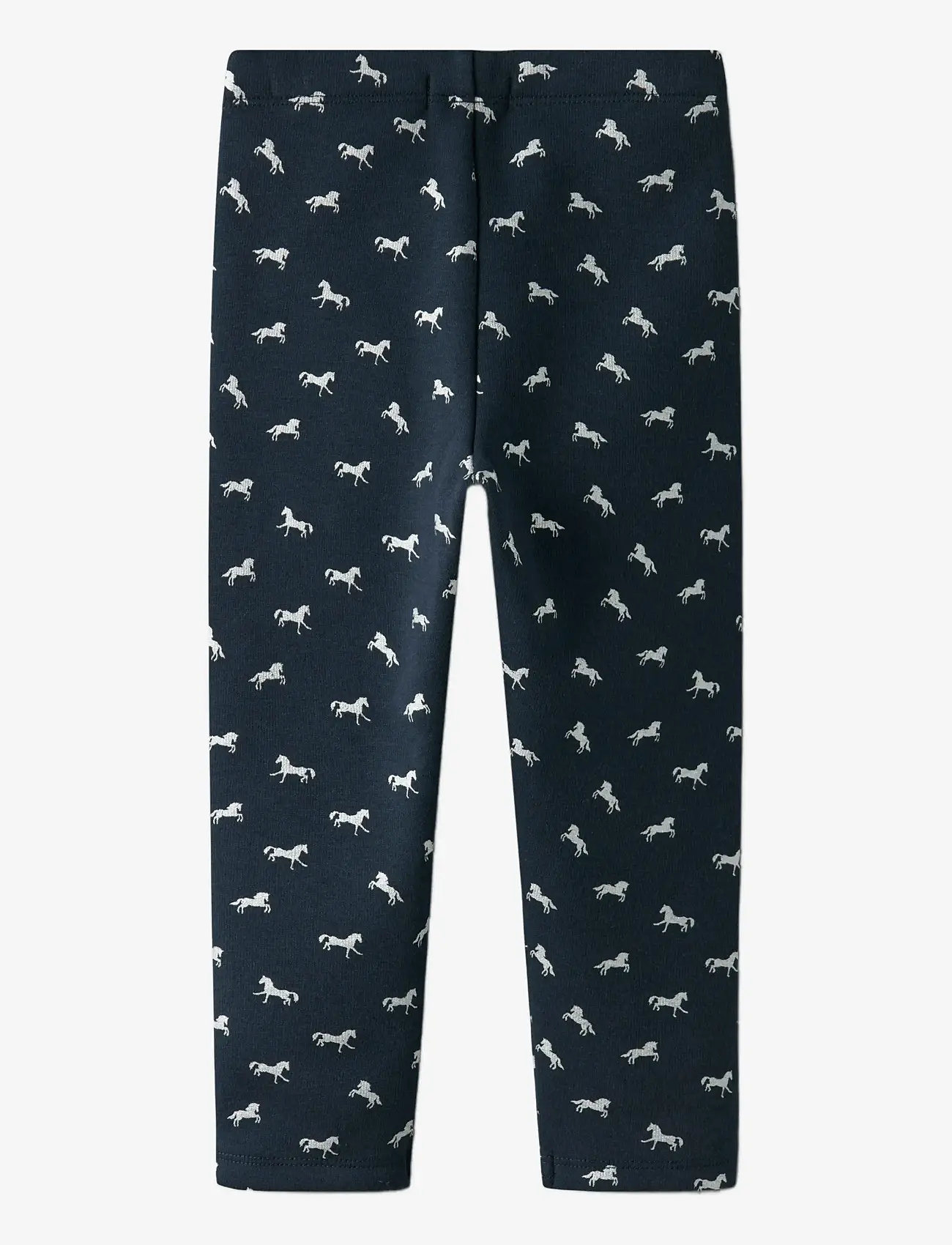 name it - NMFTAVINA SWEAT FLEECE LEGGING BRU NOOS - leggings - dark sapphire - 1