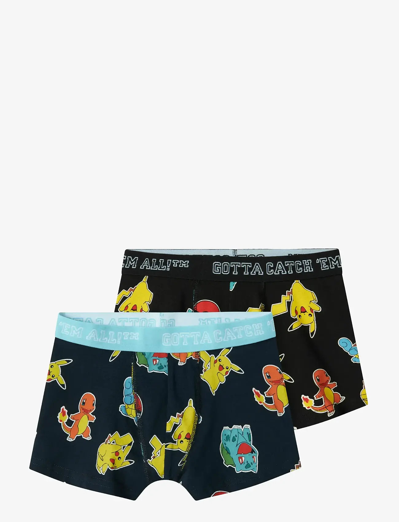 name it - NKMASGAR POKEMON 2P BOXER NOOS SKY - kalsonger - black - 1