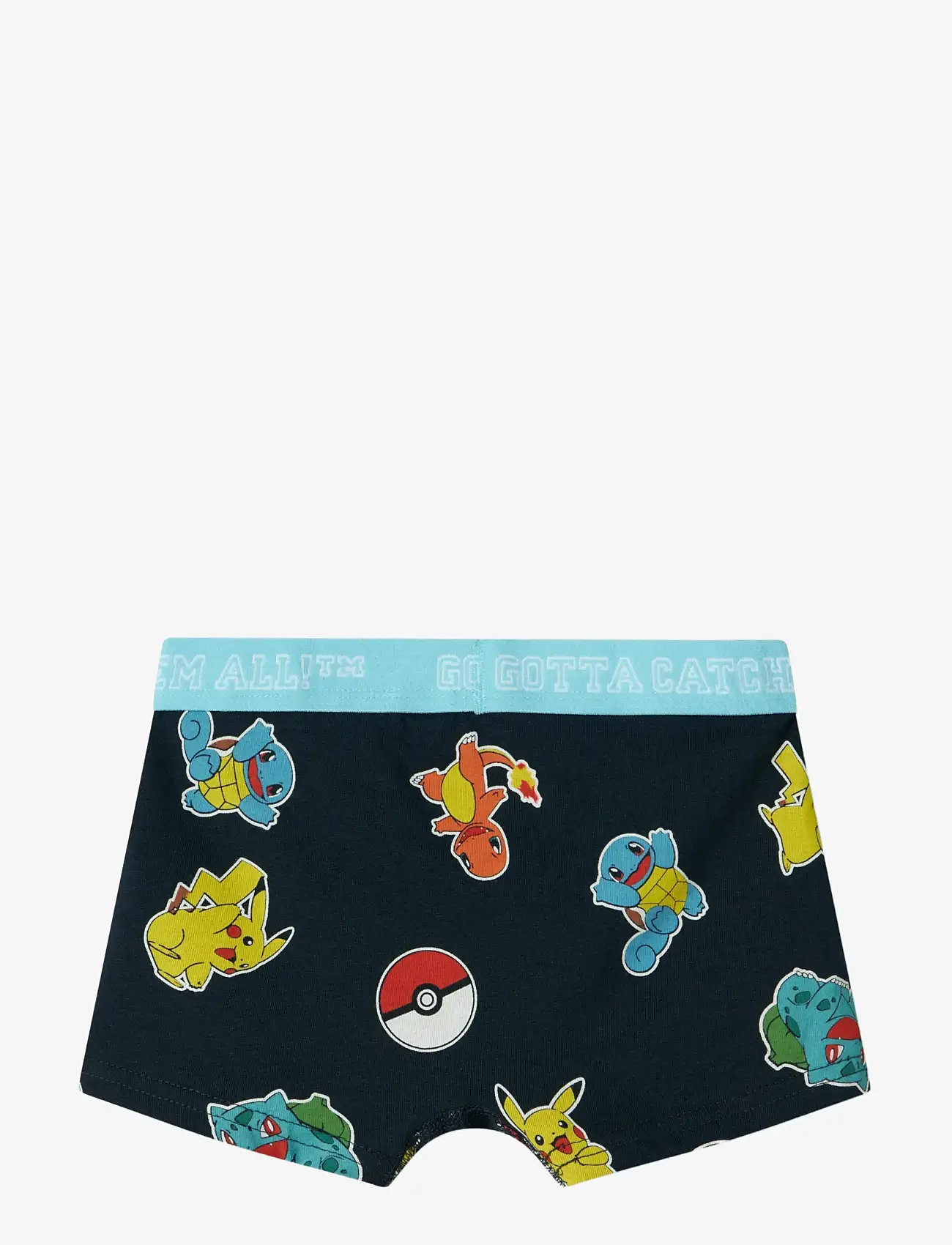 name it - NKMASGAR POKEMON 2P BOXER NOOS SKY - kalsonger - black - 2