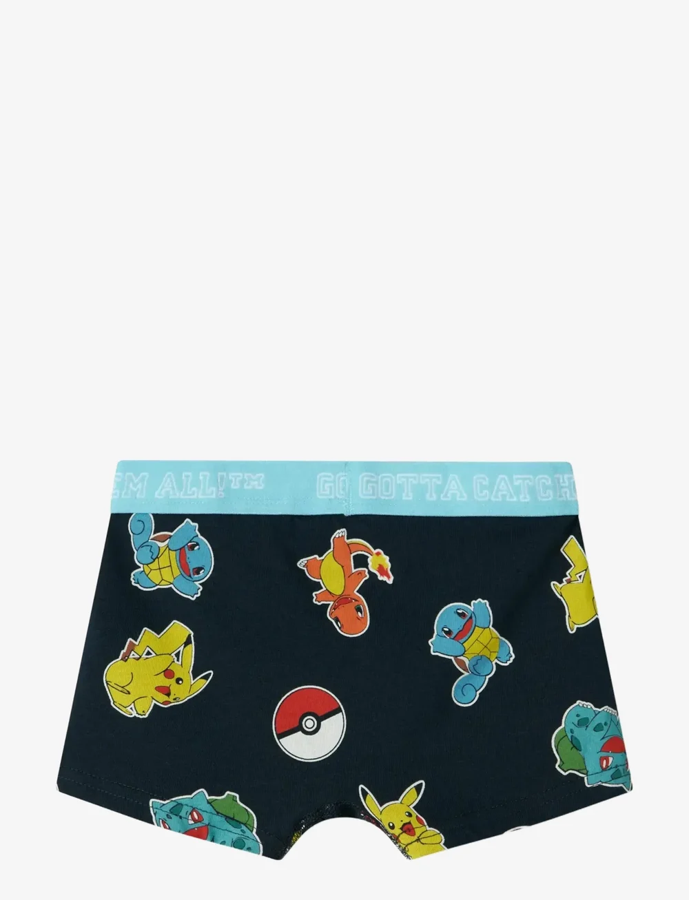 name it - NKMASGAR POKEMON 2P BOXER NOOS SKY - underpants - black - 2