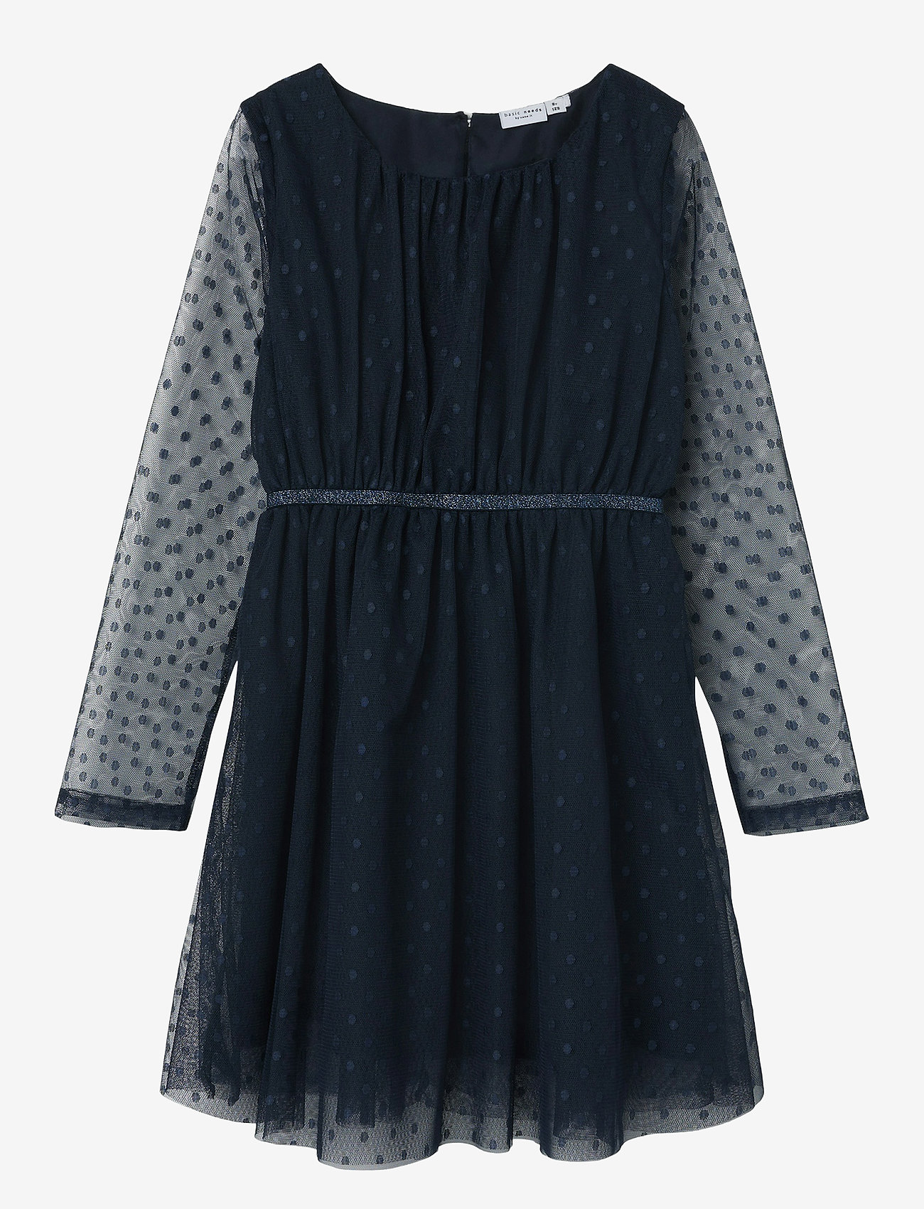name it - NKFVABOS LS DRESS NOOS - peokleidid - dark sapphire - 1