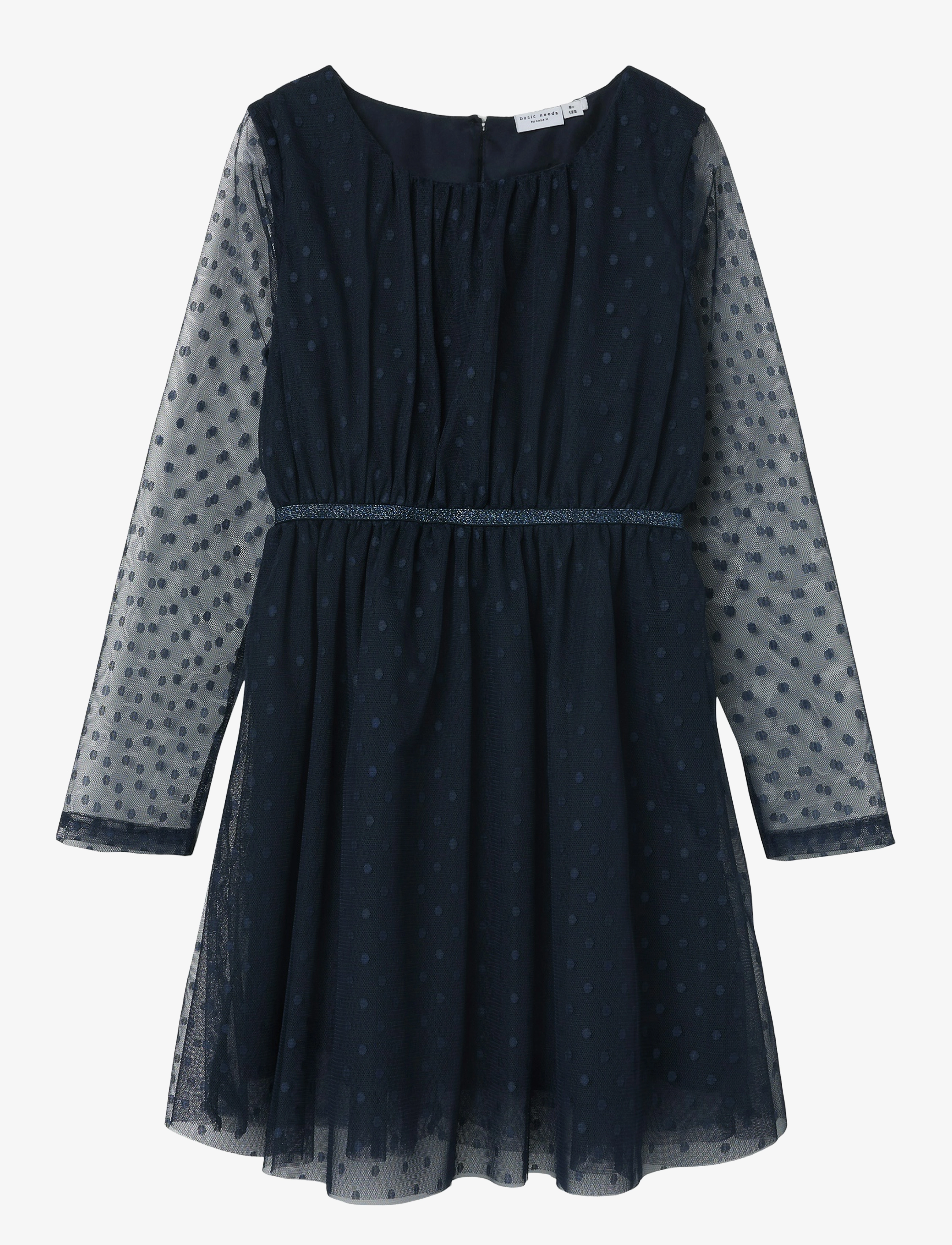 name it NKFVABOS LS DRESS NOOS - Riided - DARK SAPPHIRE / navy