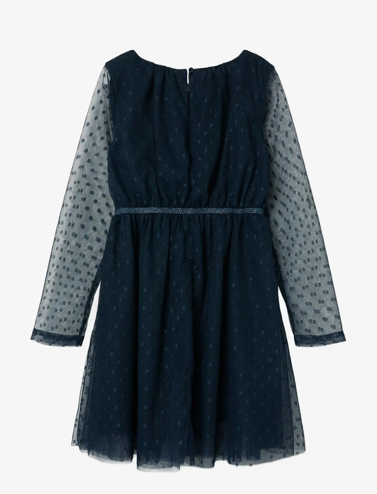 name it - NKFVABOS LS DRESS NOOS - peokleidid - dark sapphire - 2