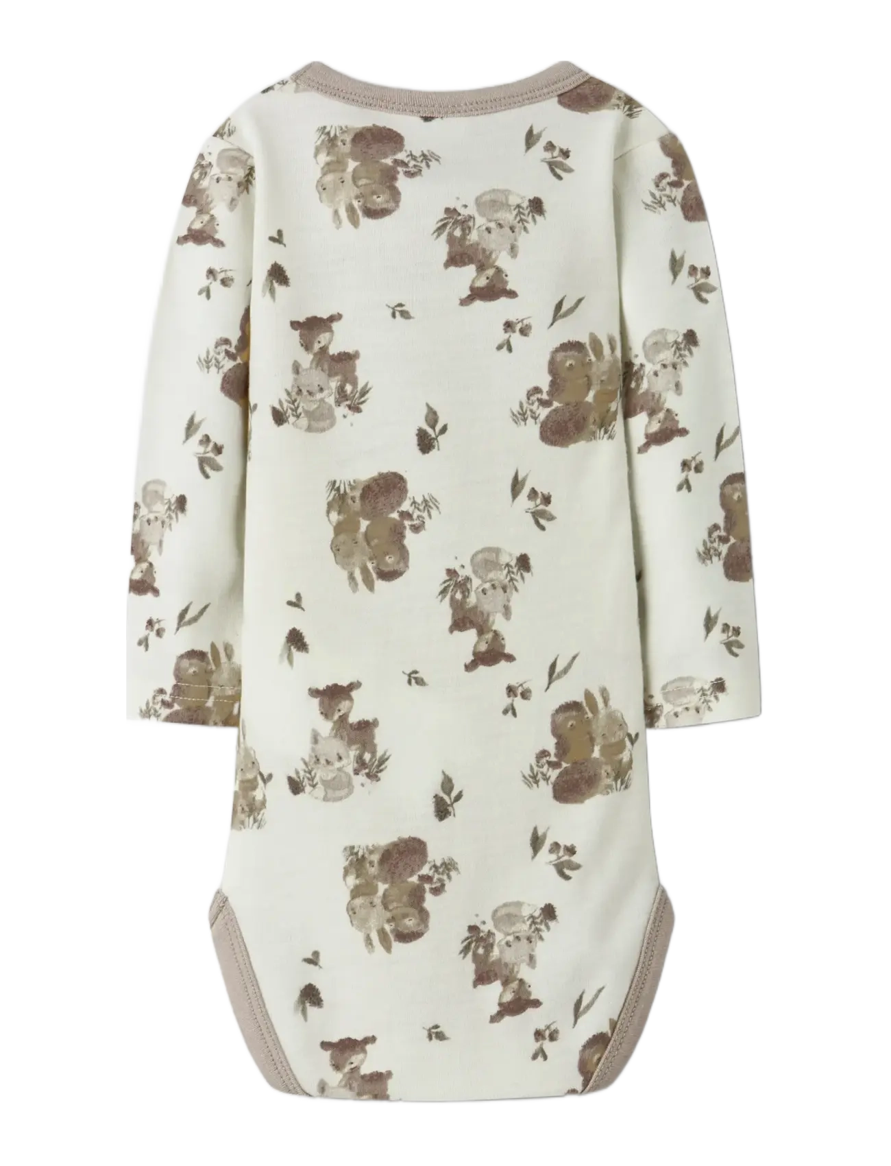 name it - NBNWILLU WOOL LS BODY - die niedrigsten preise - snow white - 2