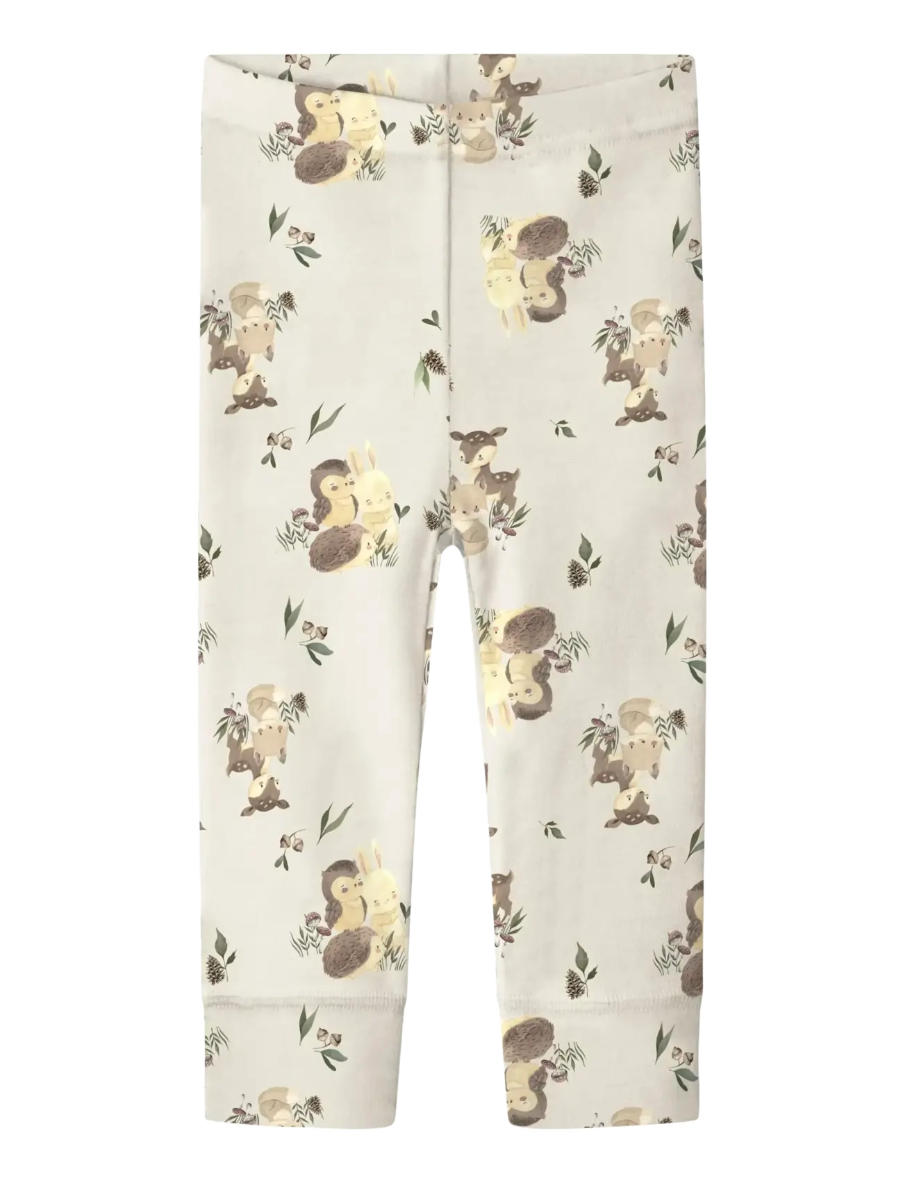 name it Nbnwillu Wool Legging, 62, Cream, Underdele > Leggings, Børn