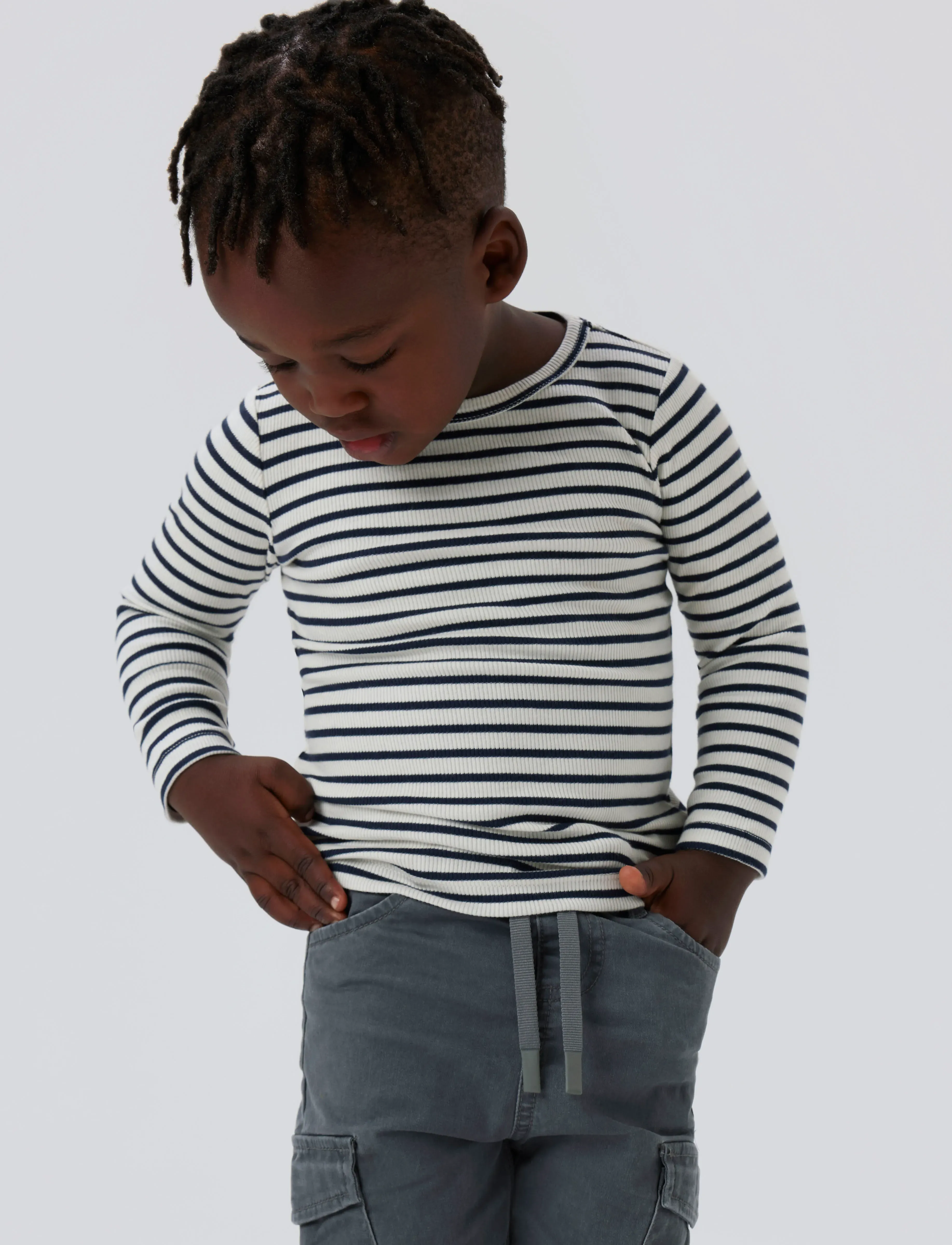 name it - NMNBANI LS XSL TOP NOOS - pikkade varrukatega t-särgid - dark sapphire - 0