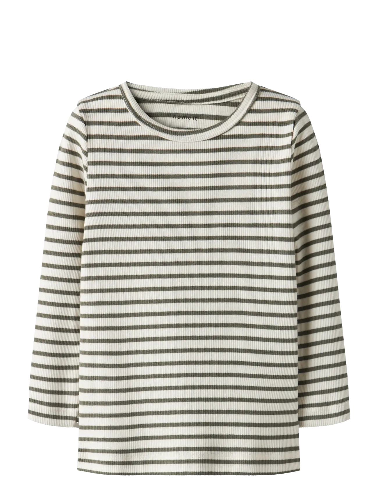 name it NMNBANI LS XSL TOP NOOS - Põhitooted - DUSTY OLIVE / green