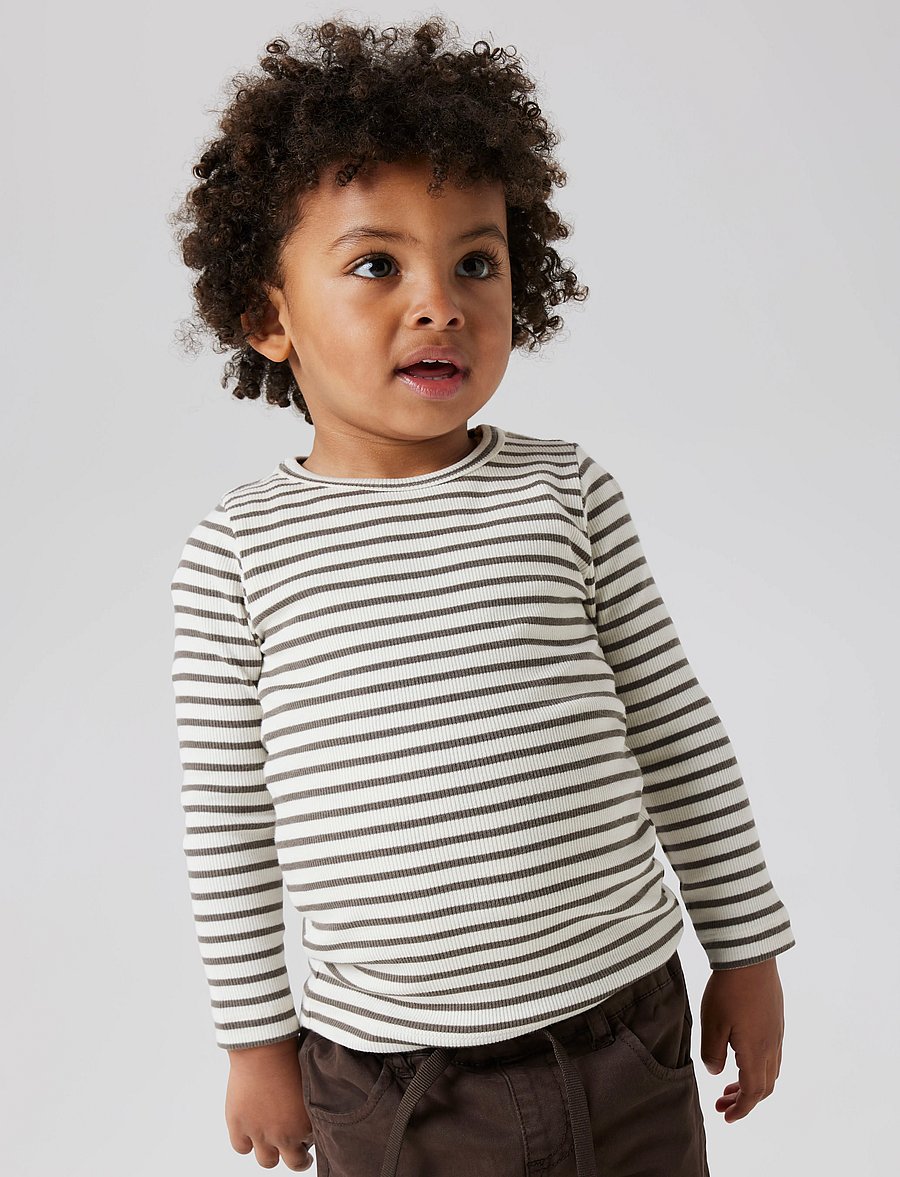 name it - NMNBANI LS XSL TOP NOOS - långärmade t-shirts - dusty olive - 2