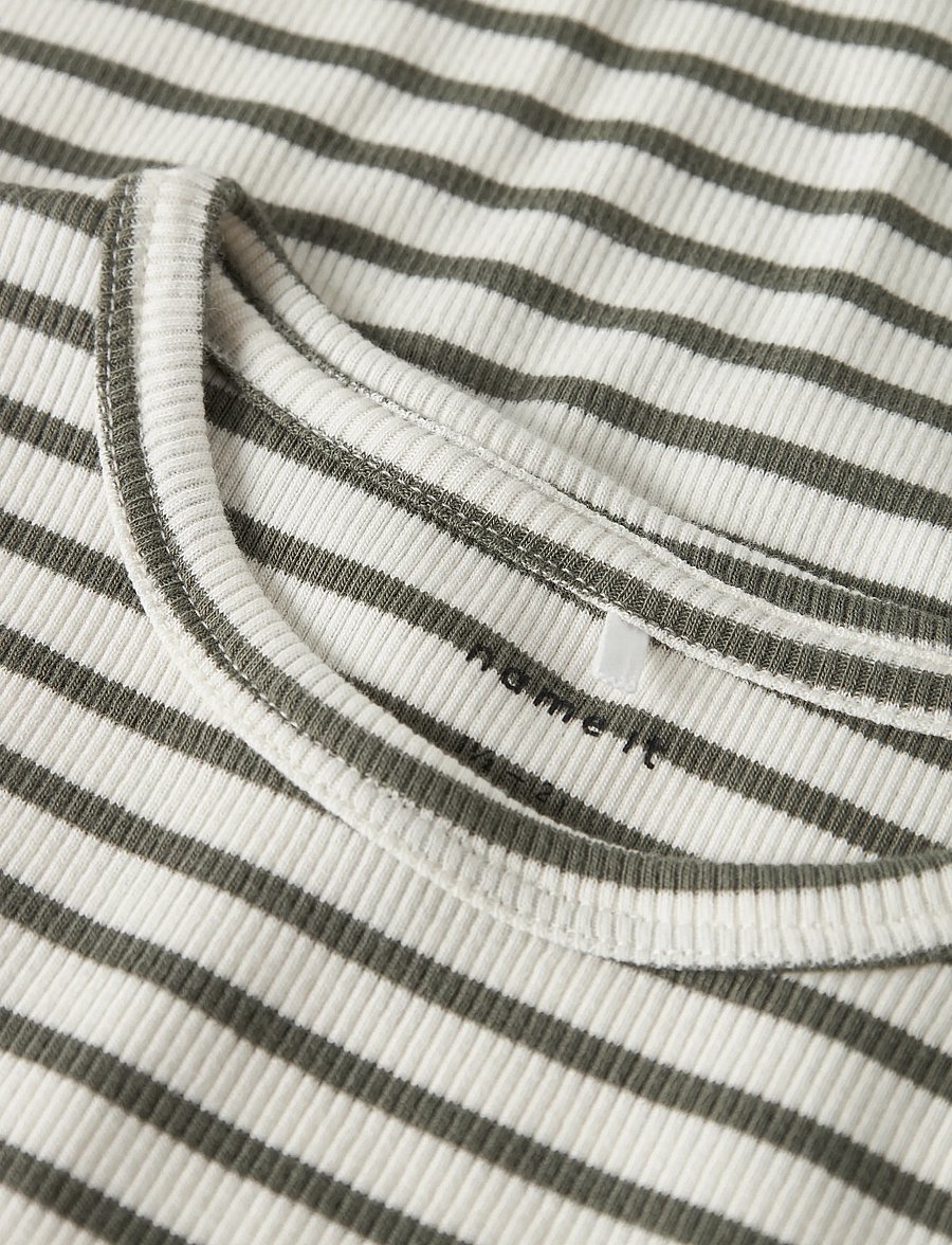 name it - NMNBANI LS XSL TOP NOOS - långärmade t-shirts - dusty olive - 3