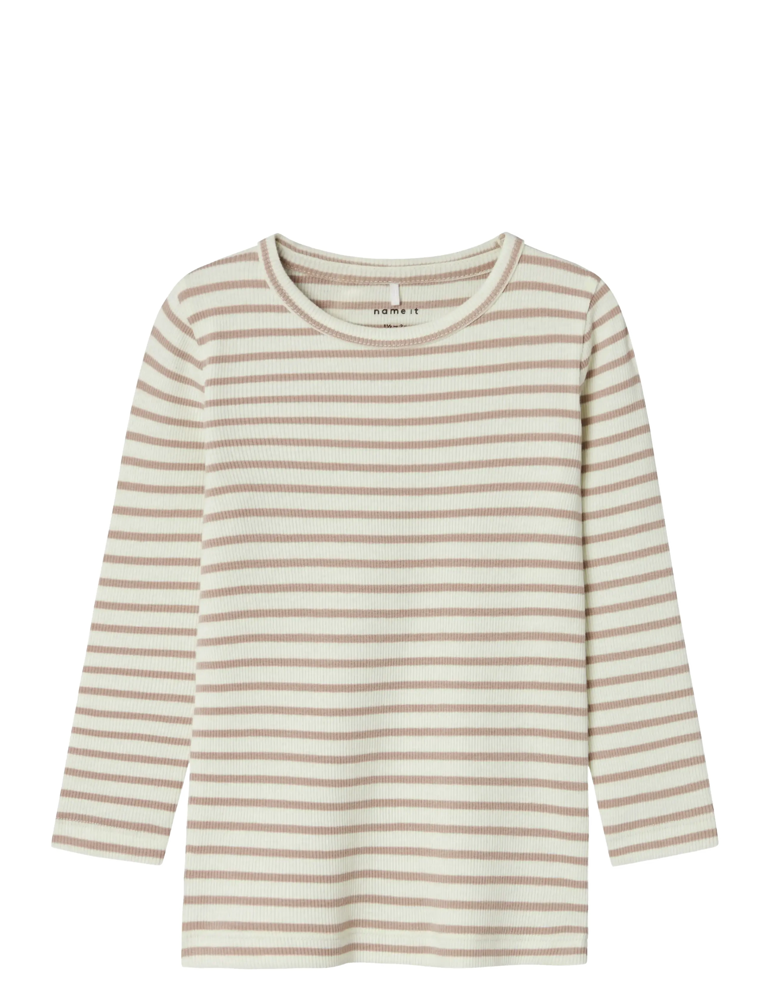 name it NMNBANI LS XSL TOP NOOS - Põhitooted - PURE CASHMERE / beige