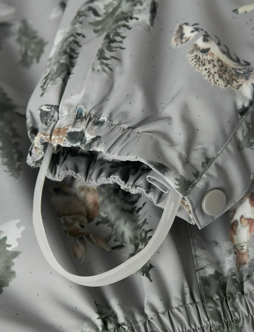 name it - NMNSNOW10 SUIT AOP FO - vinterdress - ultimate grey - 2