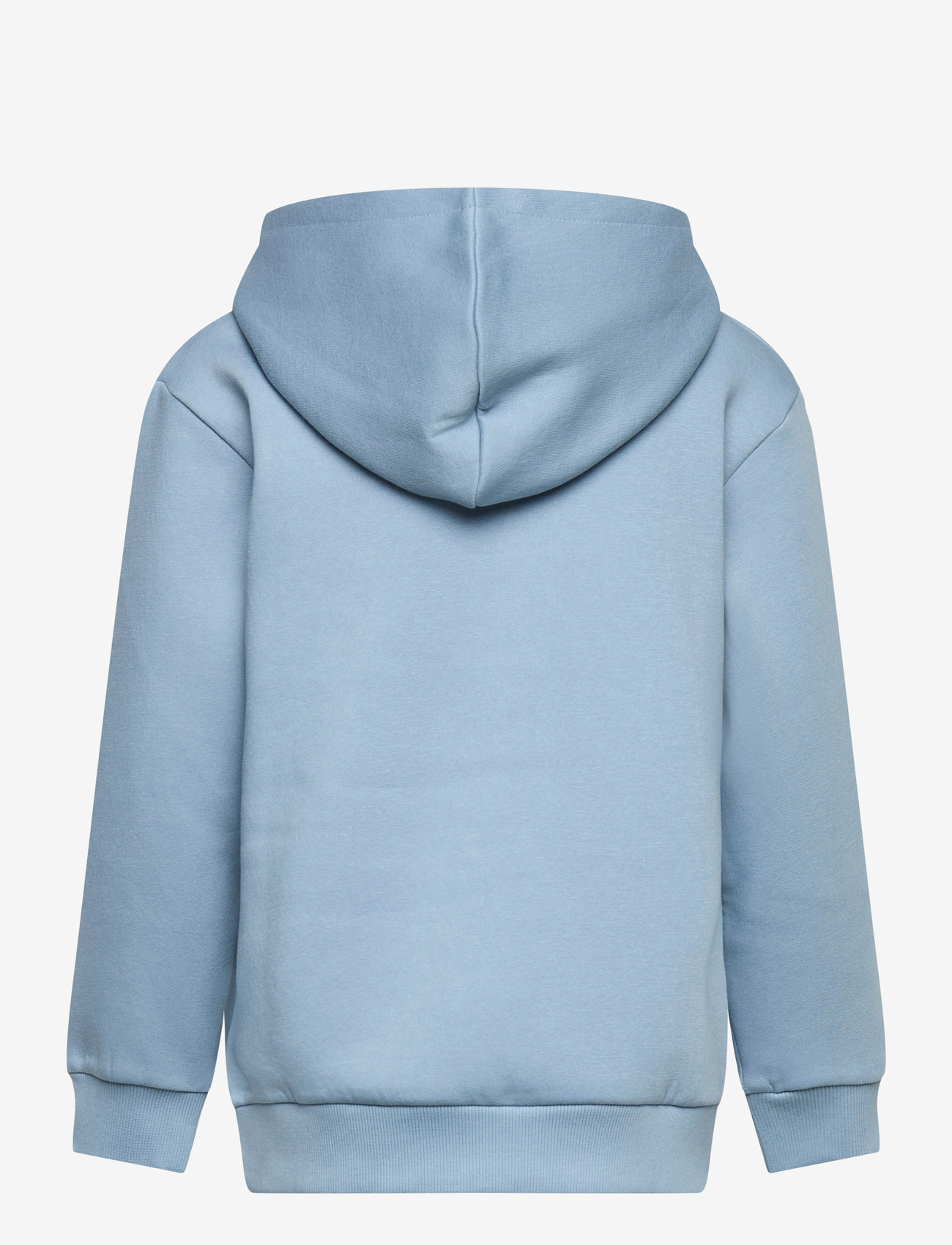 name it - NKMBRODY LS NREG SWEAT WH BRU NOOS - hættetrøjer - ashley blue - 1