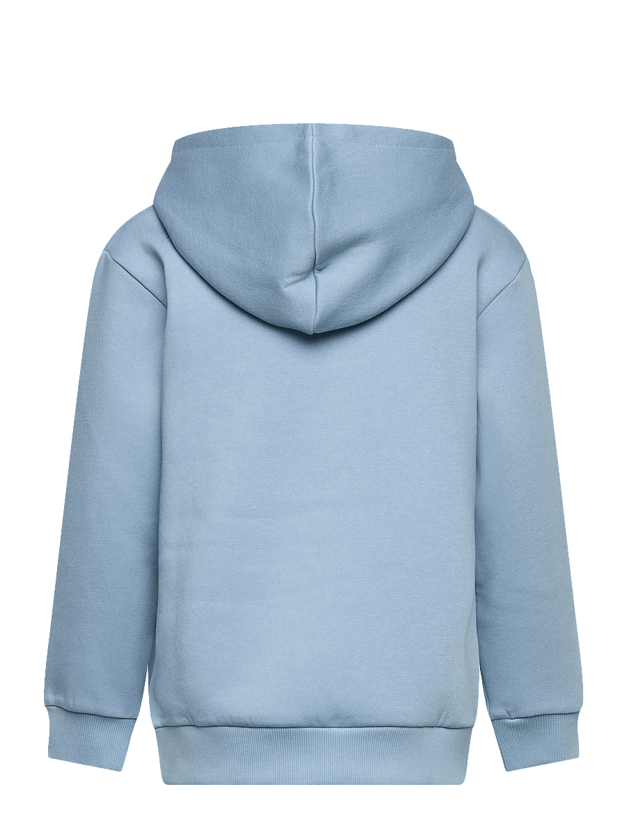 name it - NKMBRODY LS NREG SWEAT WH BRU NOOS - kapuzenpullover - ashley blue - 1