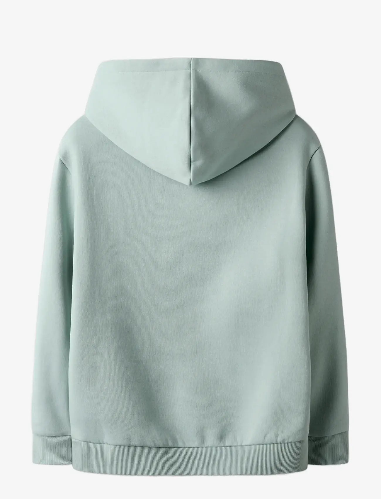 name it - NKMBRODY LS NREG SWEAT WH BRU NOOS - džemperiai su gobtuvu - jadeite - 1