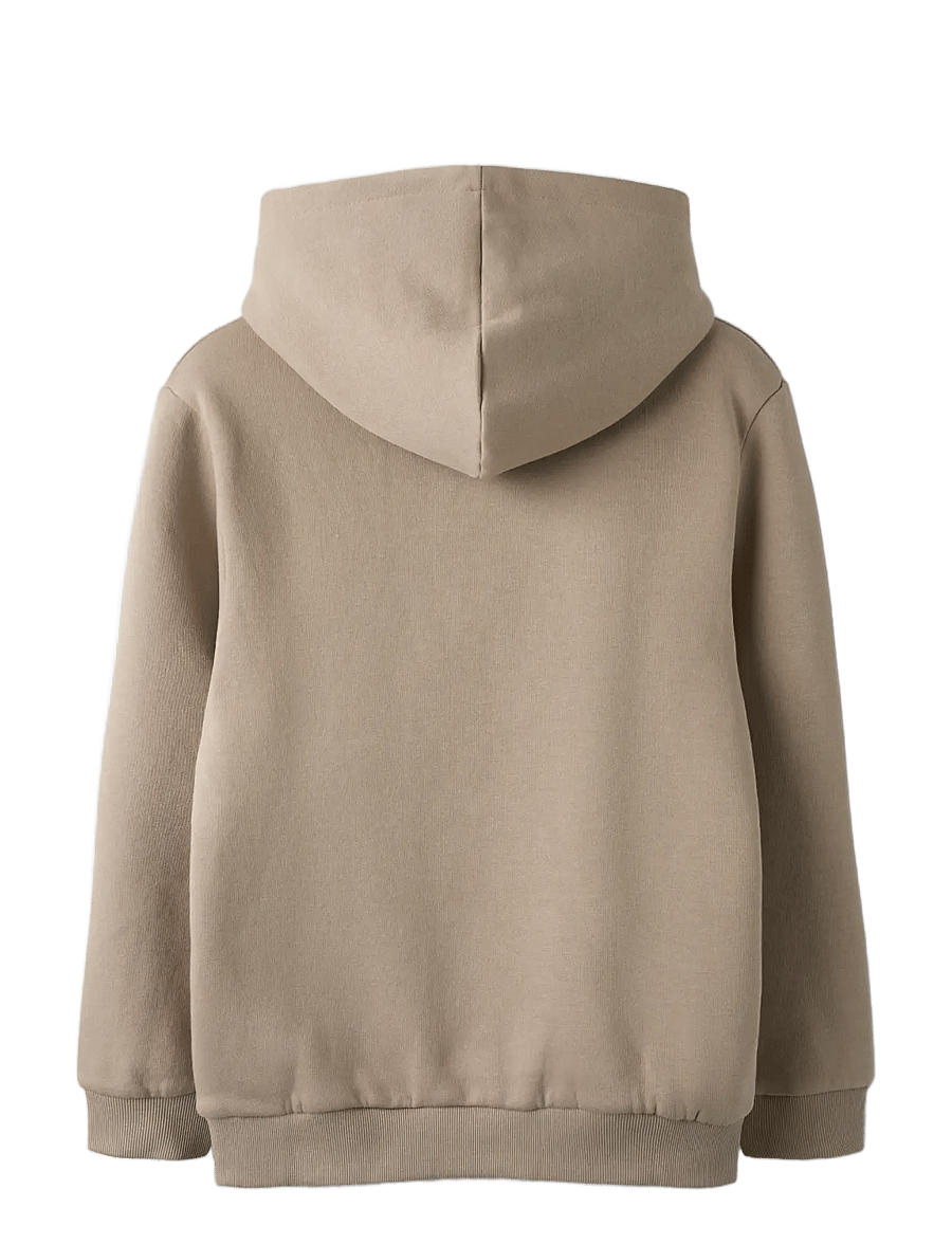 name it - NKMBRODY LS NREG SWEAT WH BRU NOOS - kapuzenpullover - pure cashmere - 2