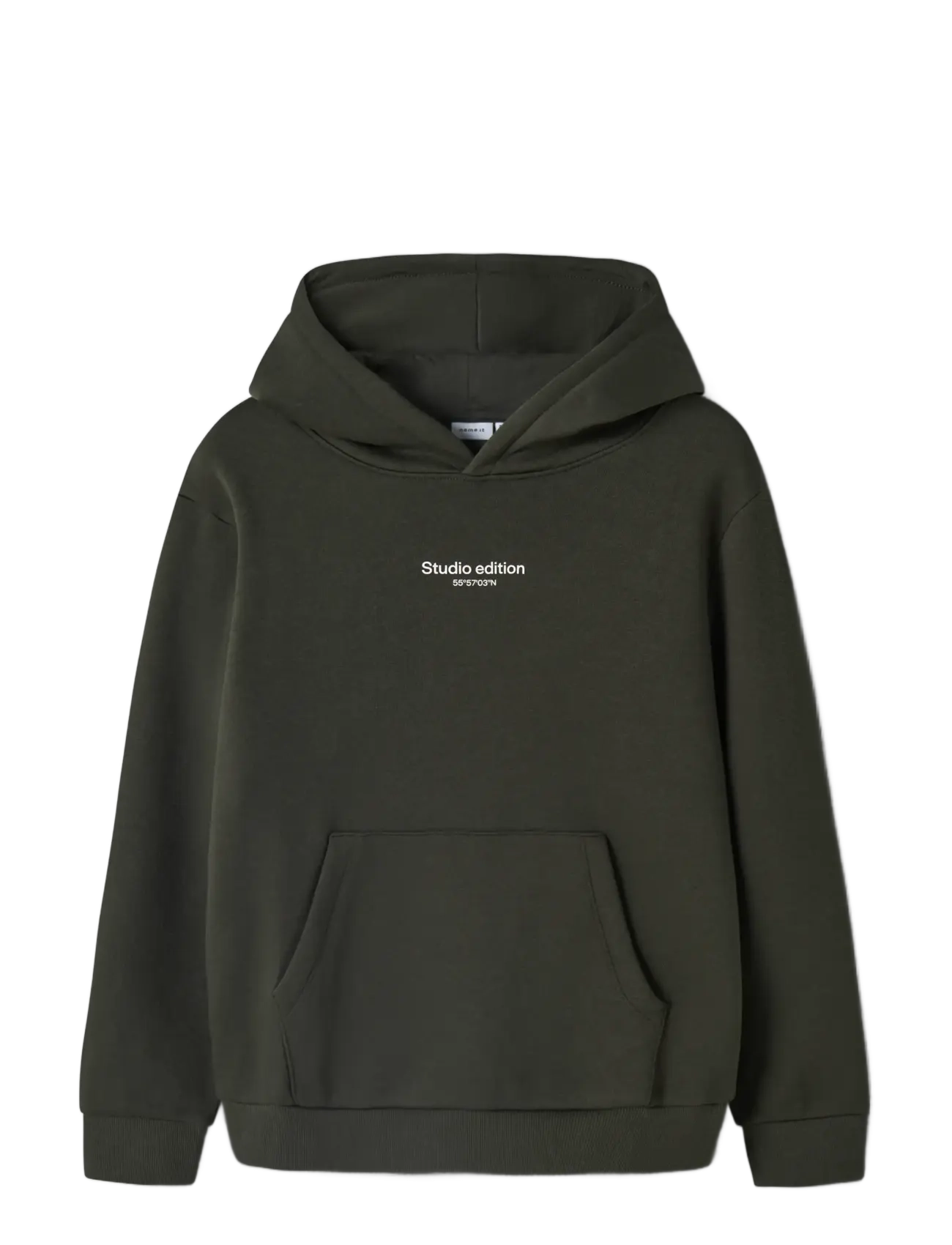 name it - NKMBRODY LS NREG SWEAT WH BRU NOOS - hoodies - rosin - 3