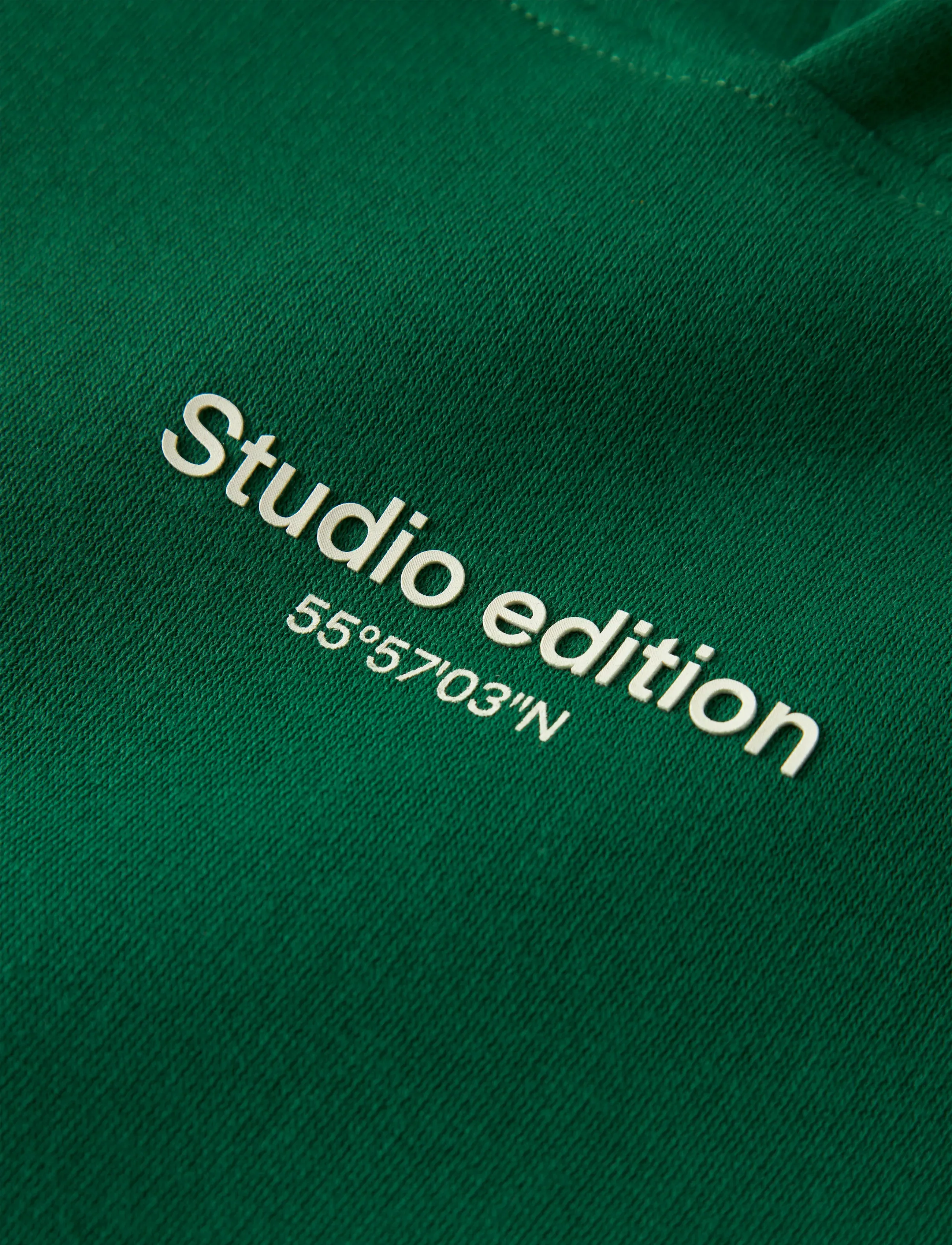 name it - NKMBRODY LS NREG SWEAT WH BRU NOOS - huvtröjor - verdant green - 2