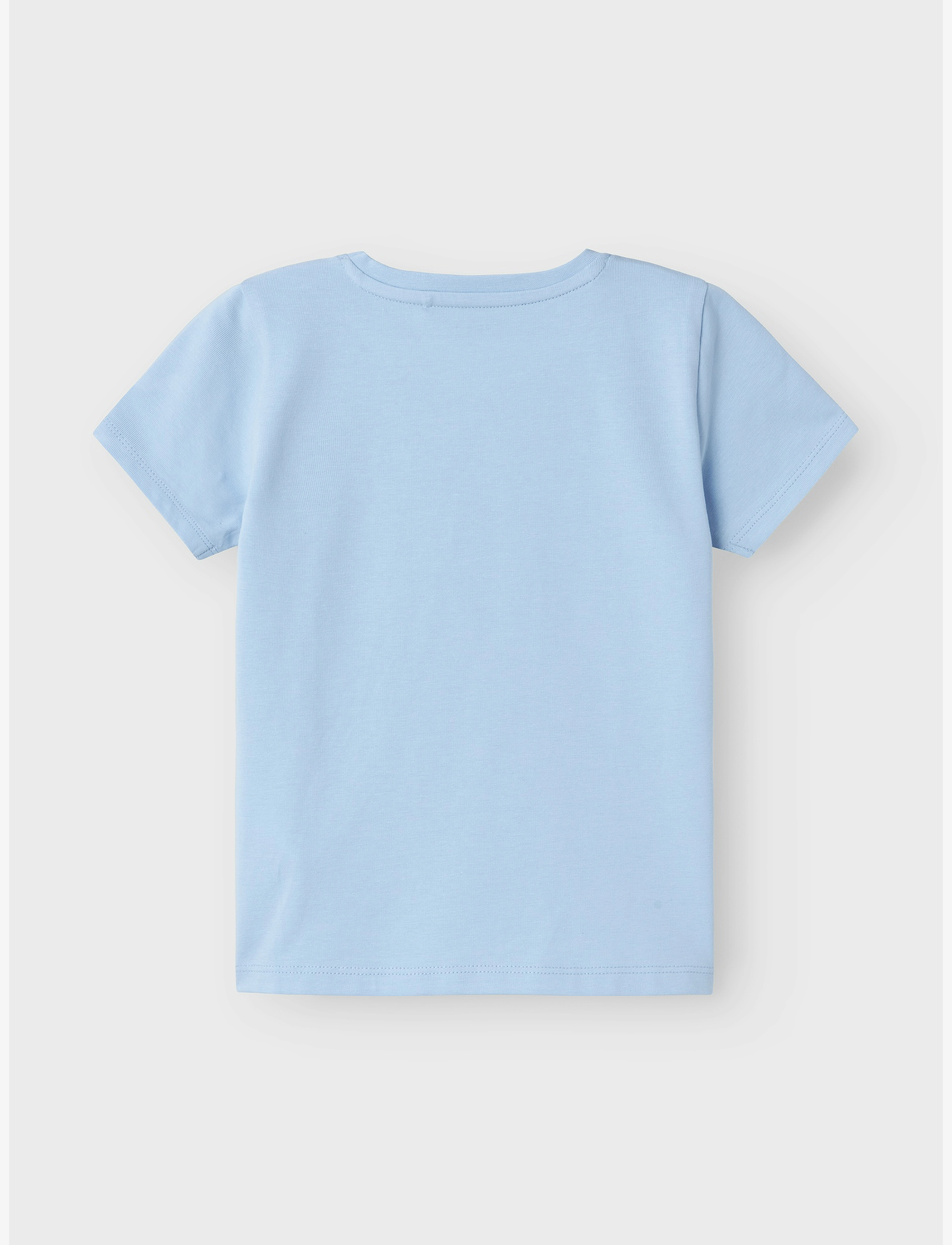 name it - NMMALBIE STITCH SS TOP BOX WDI - chambray blue - 2