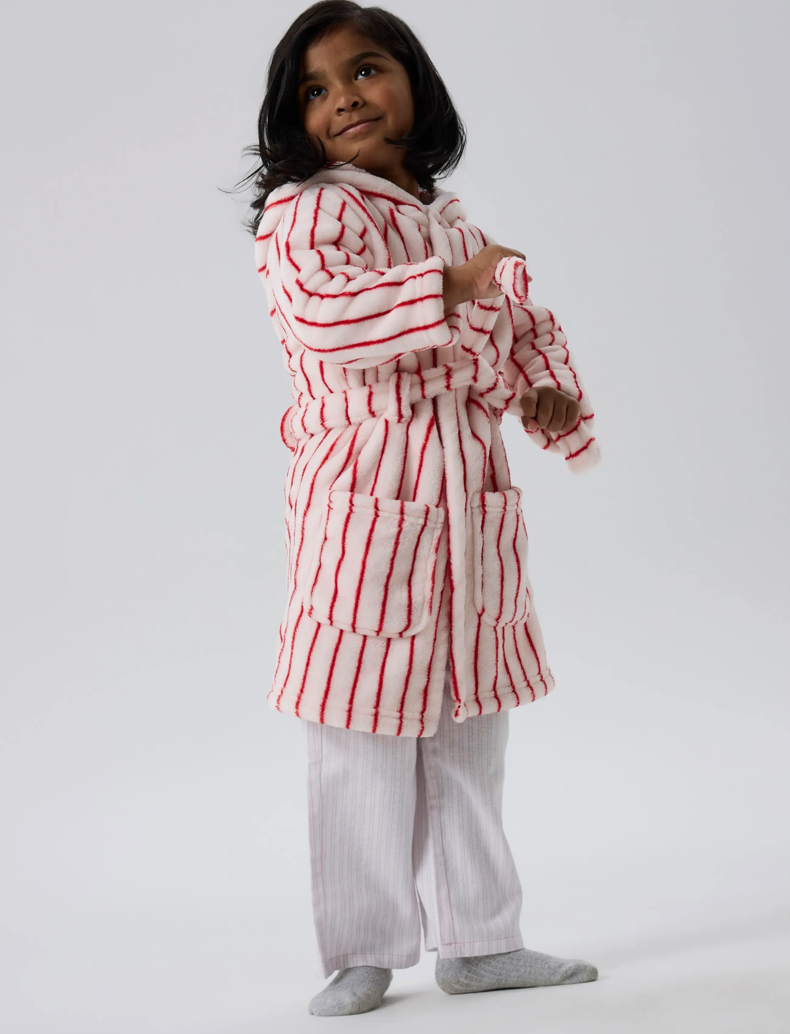 name it NMFROSE MORNING ROBE - Badekåber - MAUVE MORN / pink/rose