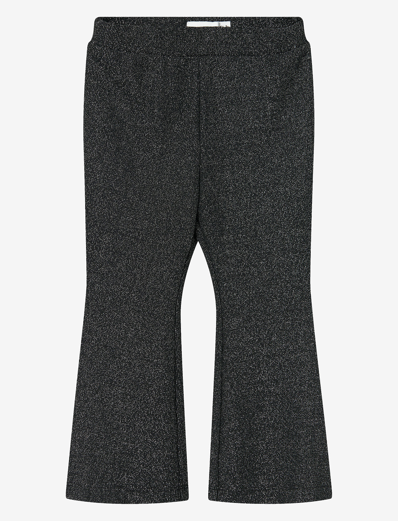 name it - NMFROISIN BOOTCUT PANT - babybukser - black - 1