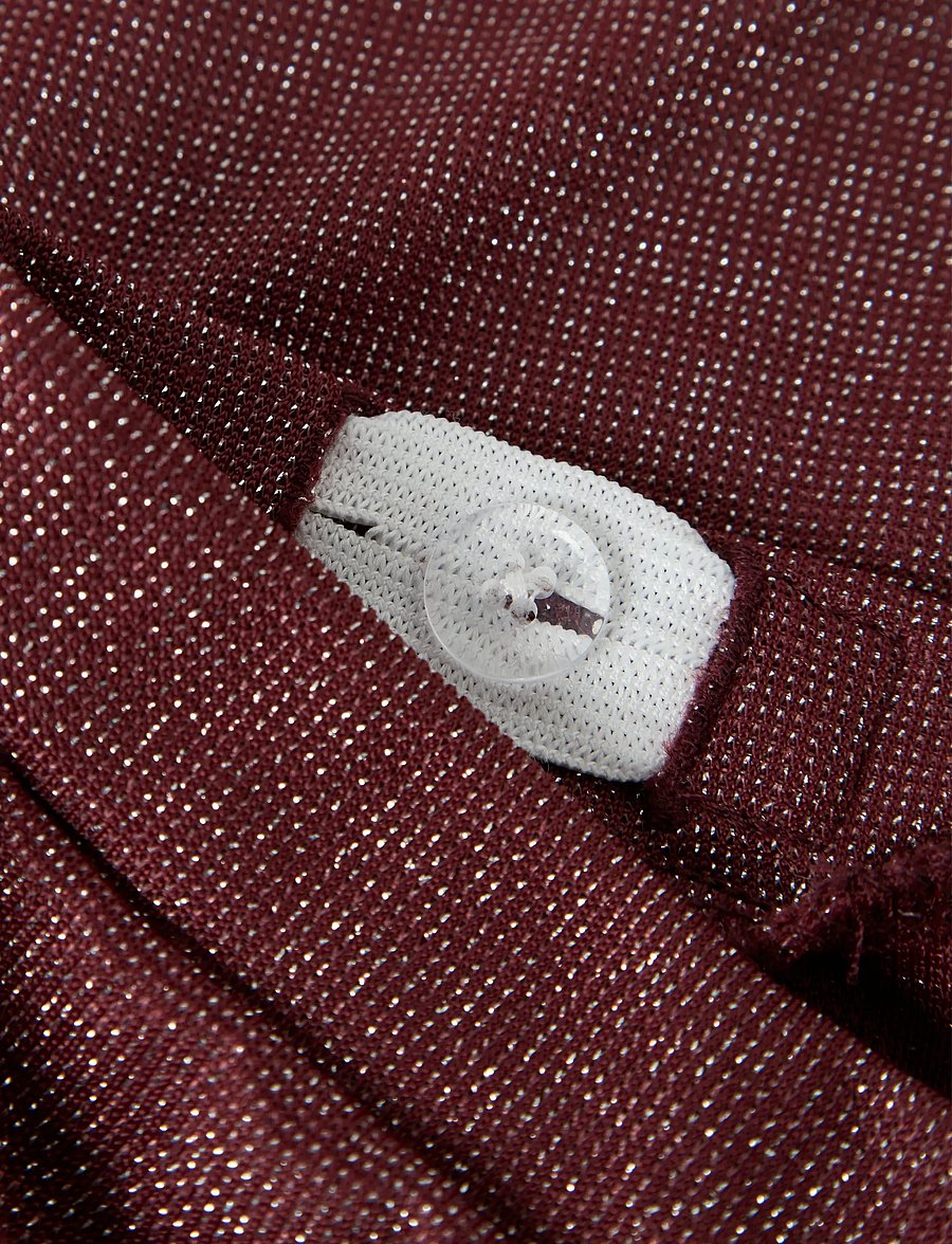 name it - NMFROISIN BOOTCUT PANT - babyhosen - burgundy - 4