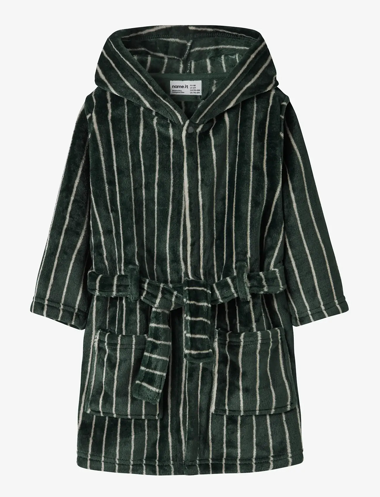 name it - NMMRACER MORNING ROBE - bademäntel - bistro green - 0