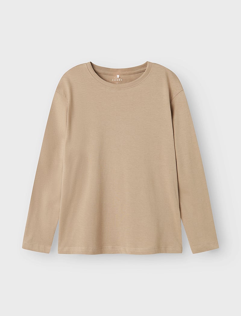 name it - NKMVOBBO LS NREG TOP 3P NOOS - långärmade t-shirts - black - 2